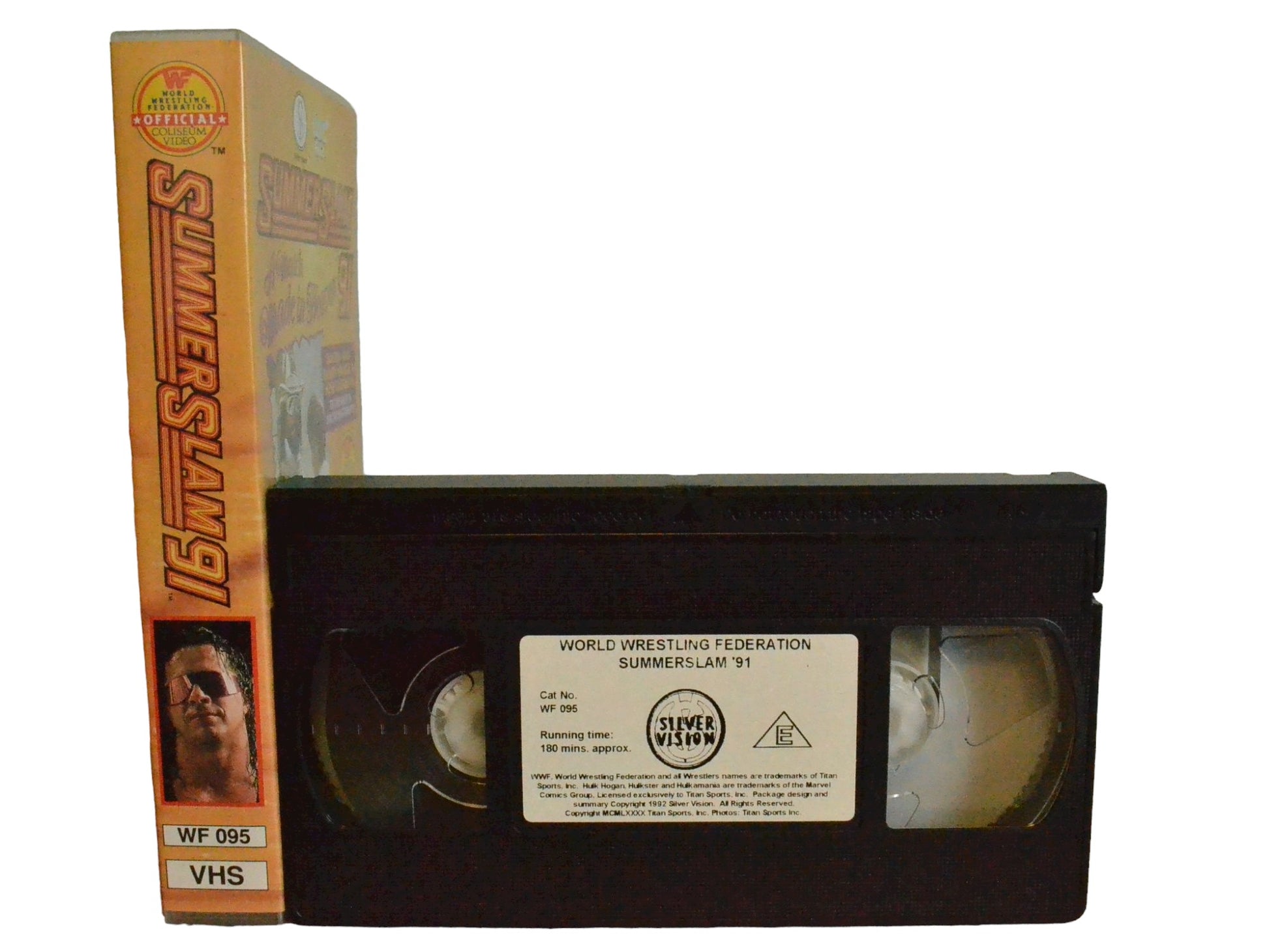 WWF: Summer Slam '91 - Curtis Michael Hennig - World Wrestling Federation Home Video - Wrestling - PAL - VHS-