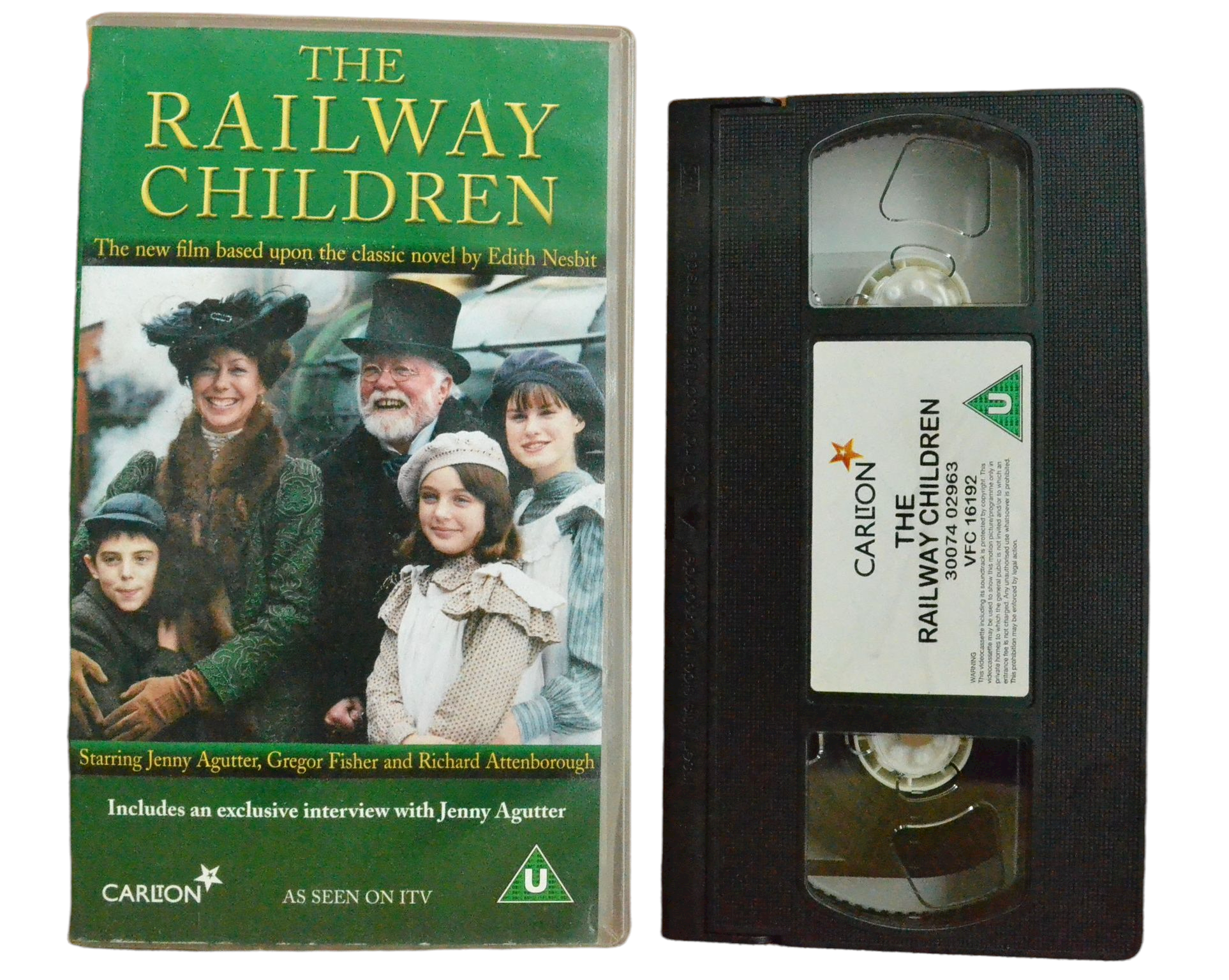 The Railway Children - Jenny Agutter - Carlton - Vintage - Pal VHS-