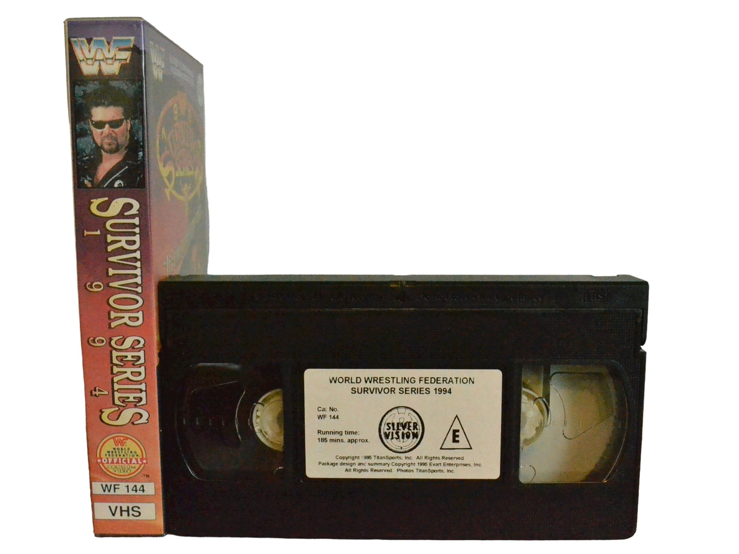WWF: Survivor Series 1994 - Bret Hart - World Wrestling Federation Home Video - Wrestling - PAL - VHS-