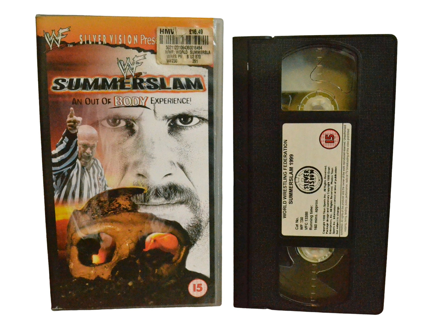 WWF: Summer Slam 1999 - Steve Austin - World Wrestling Federation Home Video - Wrestling - PAL - VHS-