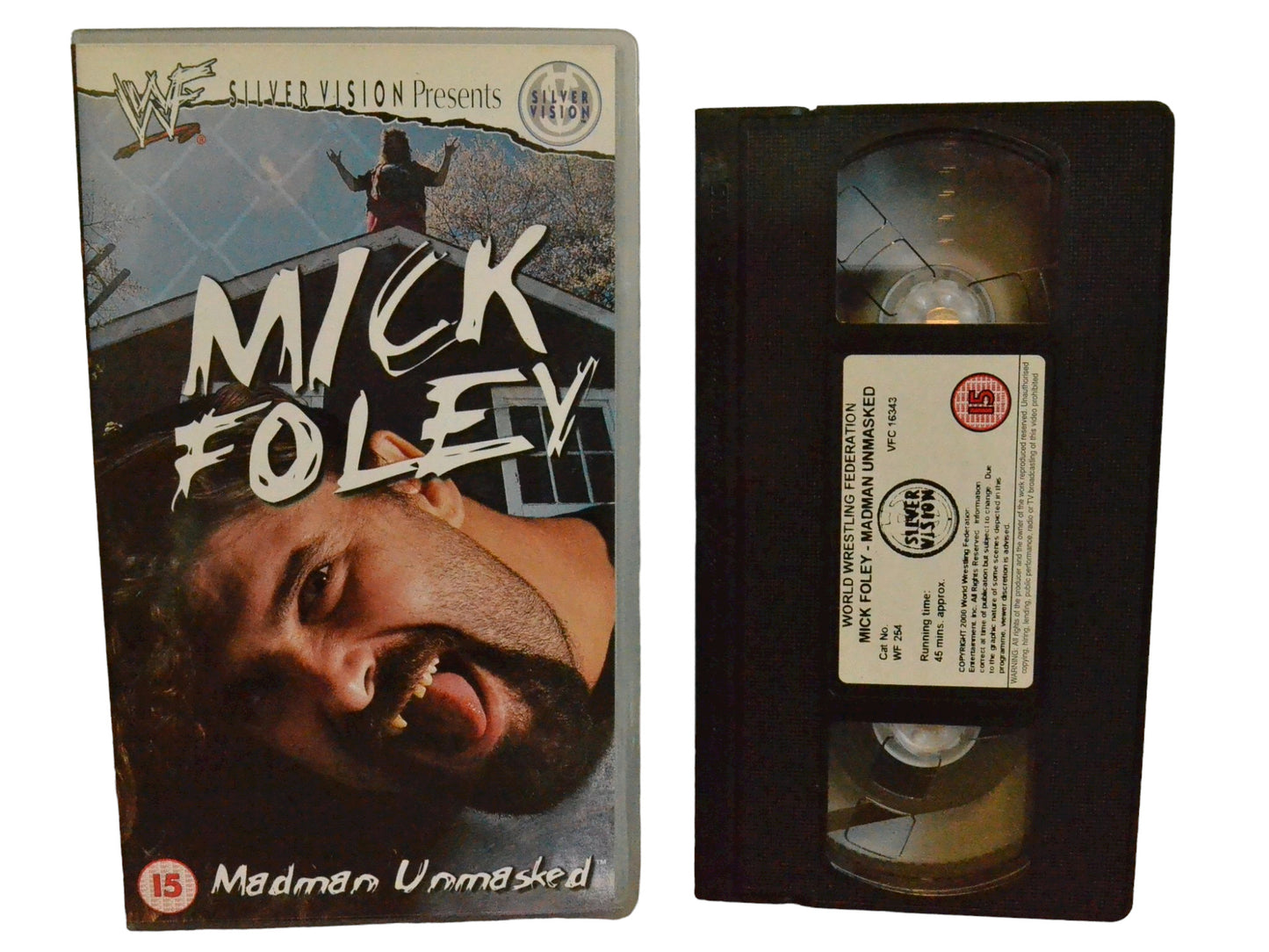 WWF: Mick Foley - Madman Unmasked - Mick Foley - World Wrestling Federation Home Video - Wrestling - PAL - VHS-