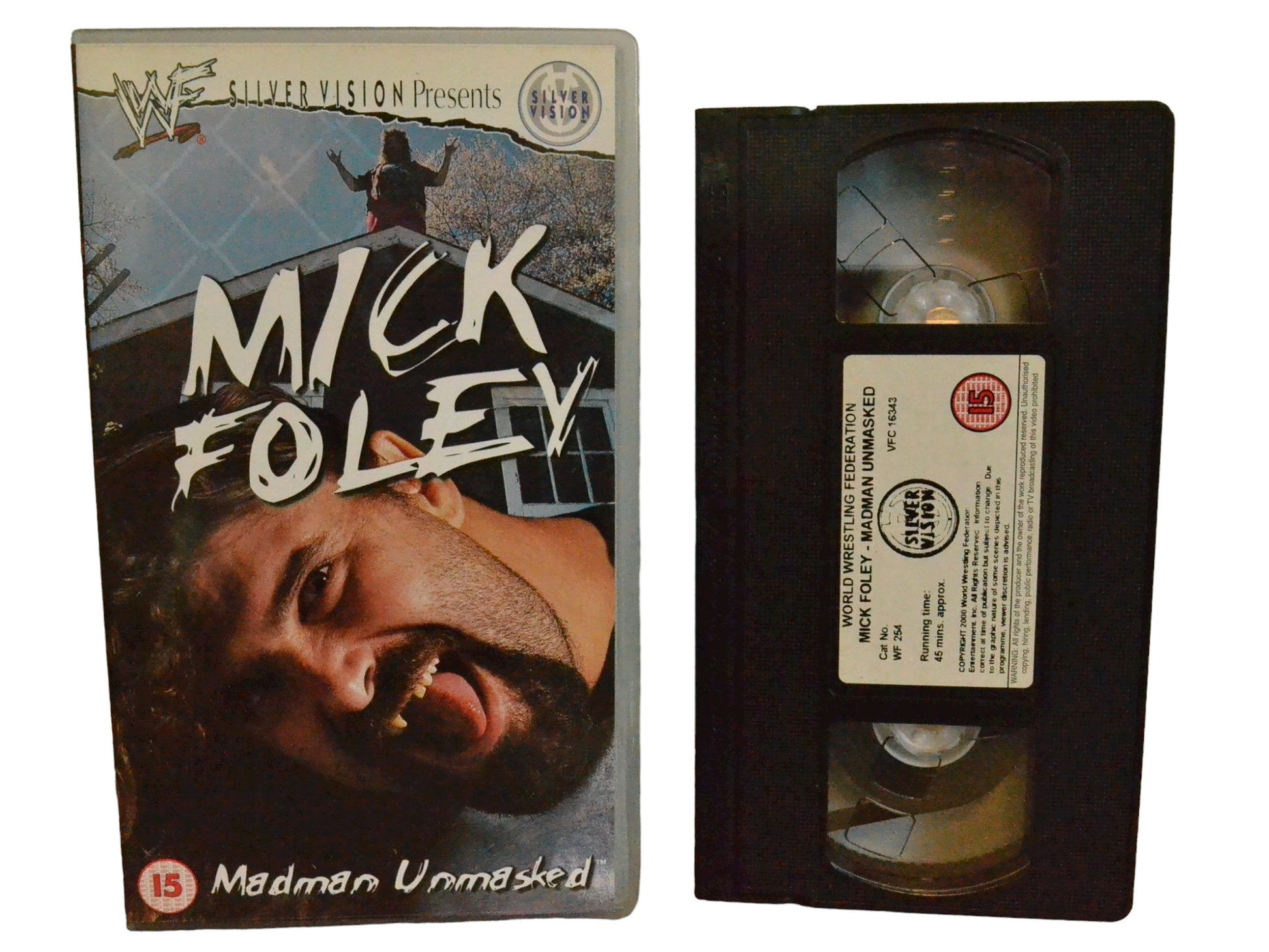 WWF: Mick Foley - Madman Unmasked - Mick Foley - World Wrestling Federation Home Video - Wrestling - PAL - VHS-