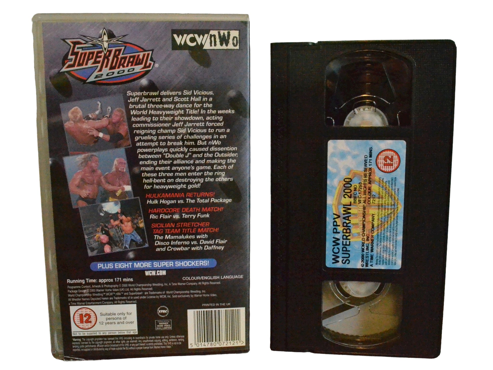 WCW: Super Brawl Wrestling - World Championship Wrestling - Wrestling - PAL - VHS-