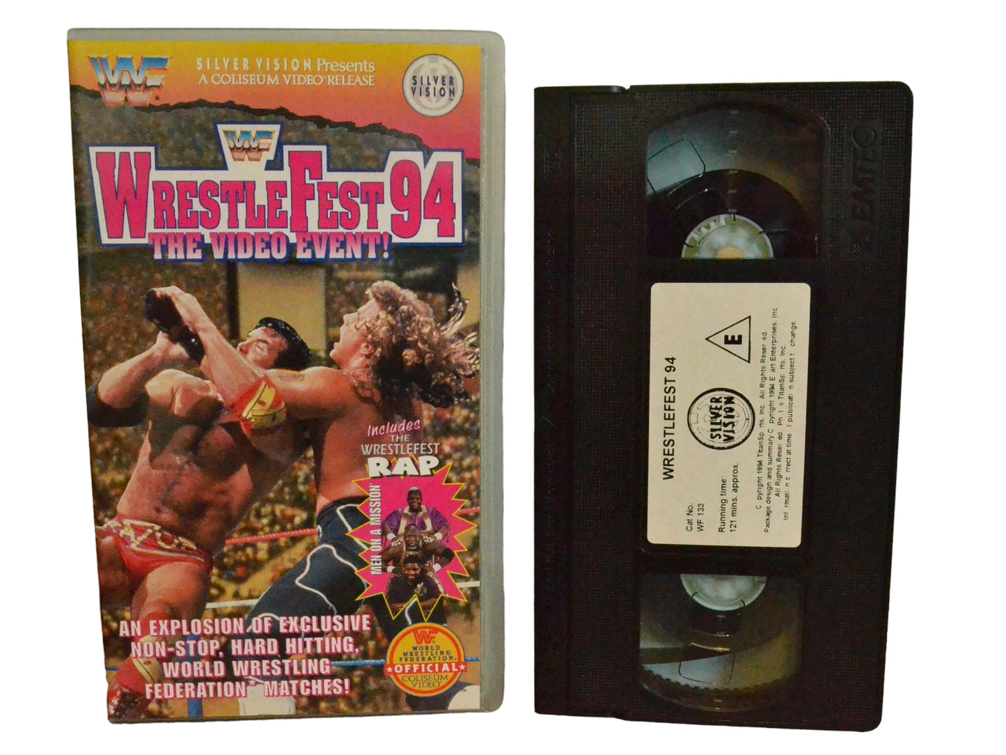WWF: Wrestle Fest '94 - The Video Event! - Bill Alfonso - World Wrestling Federation Home Video - Wrestling - PAL - VHS-