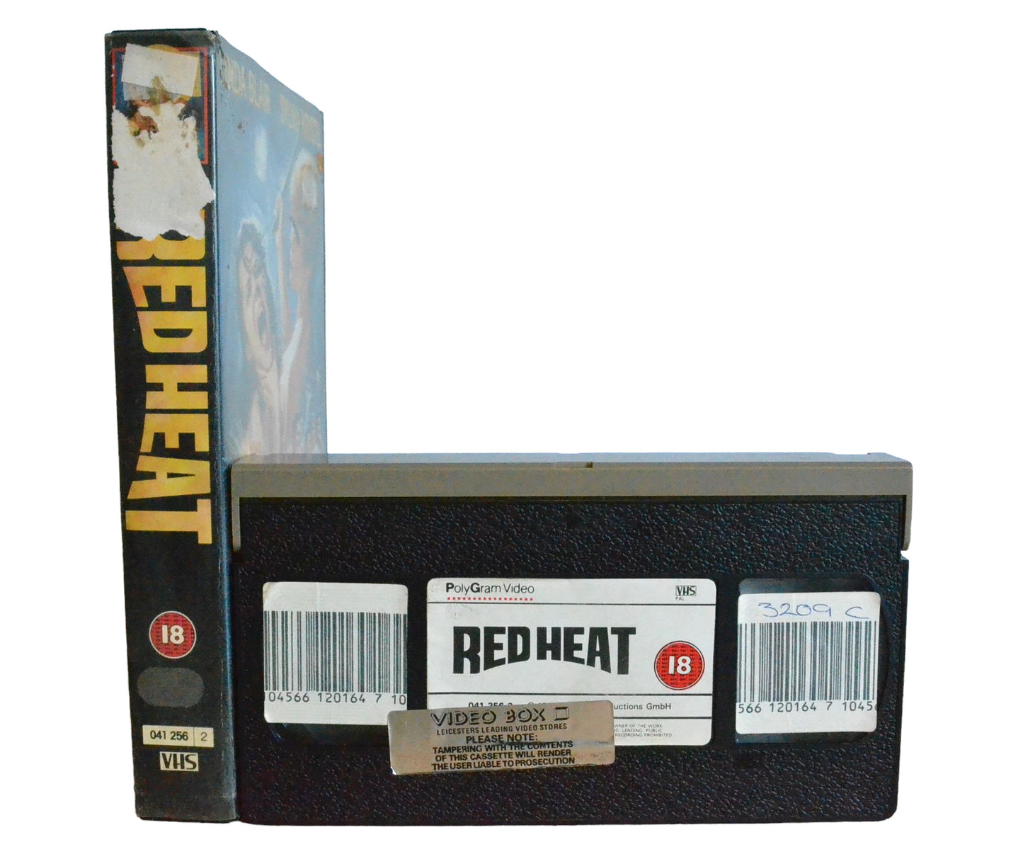 RED HEAT (Passions In This Hot-House Of Hell!) - Linda Blair - PolyGram Video - Large Box - PAL - VHS-