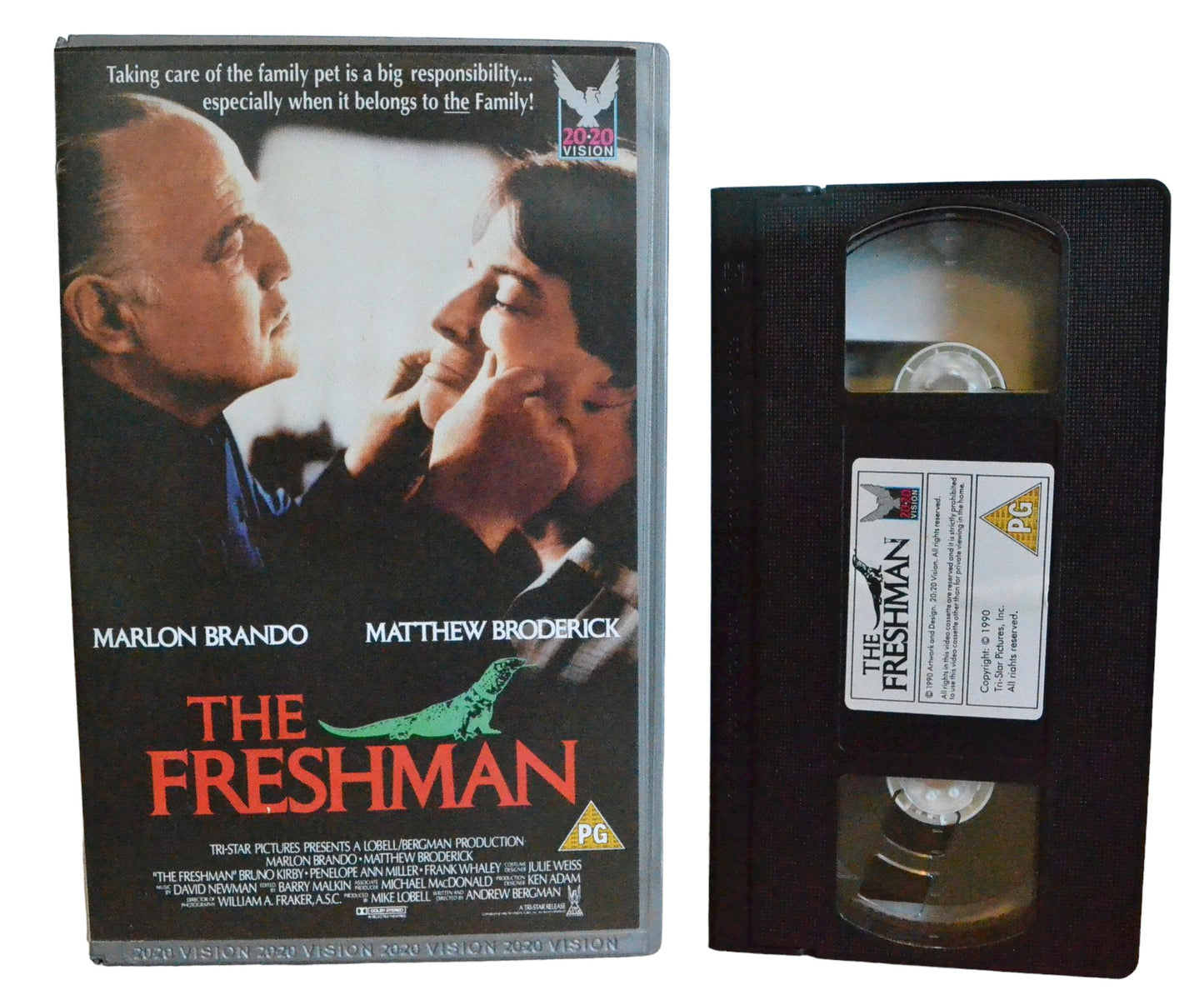 The Freshman - Marlon Brando - 20 20 Vision - Comedy - Large Box - Pal VHS-