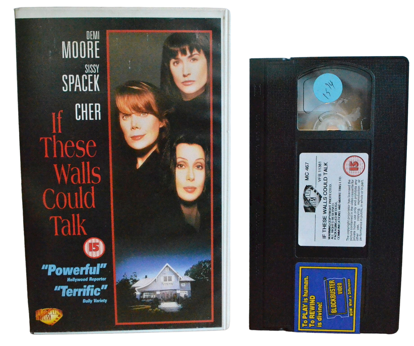 If These Walls Could Talk - Demi Moore - Medusa Pictures - Drama - Large Box - Pal VHS-