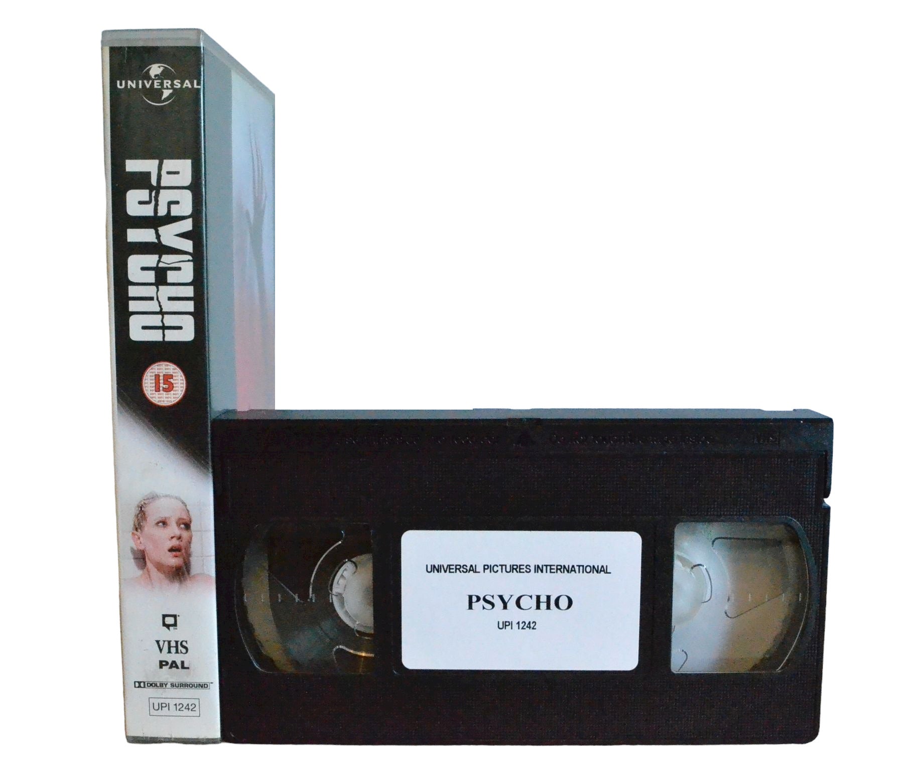 Psycho (Check In. Relax. Take A Shower) - Vince Vaughn - Universal Pictures International - Horror - Large Box - Pal VHS-