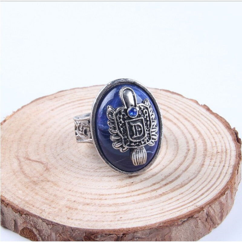 The Vampire Diaries - Finger Ring - Anillos Salvatore Damon Reborn - Rings Cosplay Gift Accessories-