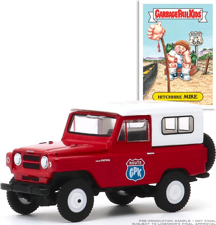 GreenLight 1:64 1965 Nissan Patrol Alloy model car Metal toys for childen kids diecast gift-