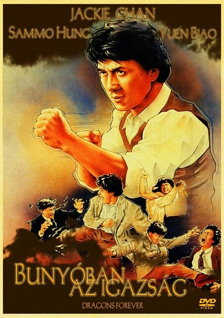 Jackie Chan - Classic Design Film Poster Reproduction Art - Martial Arts Movie Decor For The Home Ad Office - Kung-Fu Gifts-20X30cm Unframed-12-