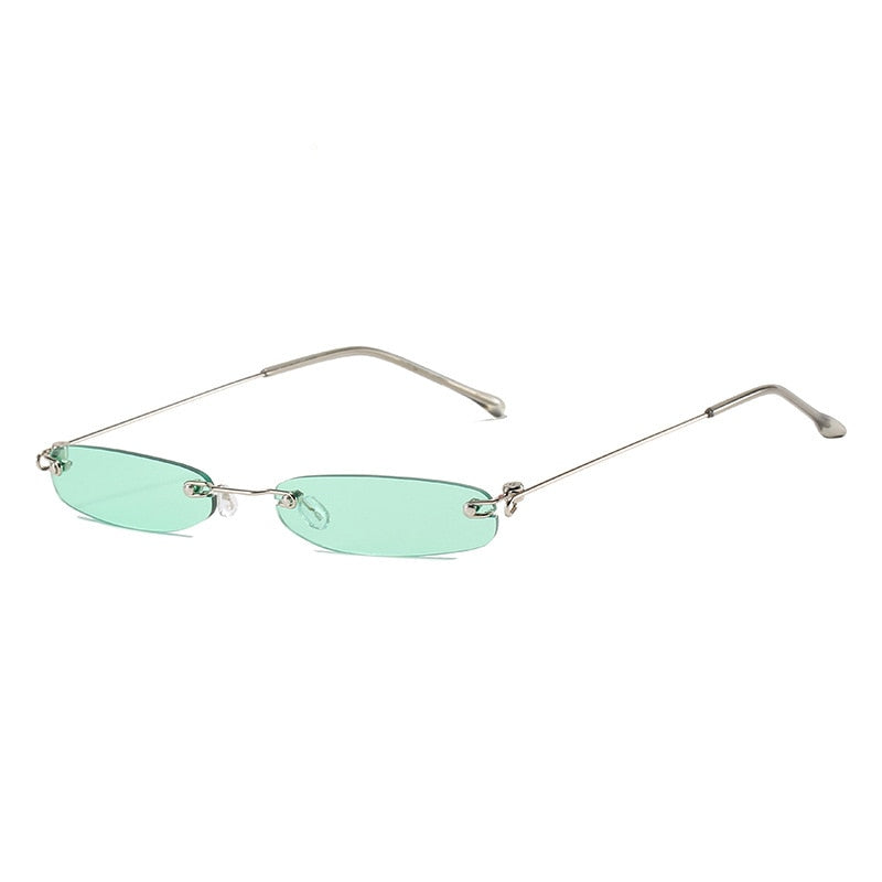 Anime The Disastrous Life Of Saiki K. Cosplay Props Saiki Kusuo Glasses Green Lens Sunglasses Small Frame Daily Cos Fashion-style 1-