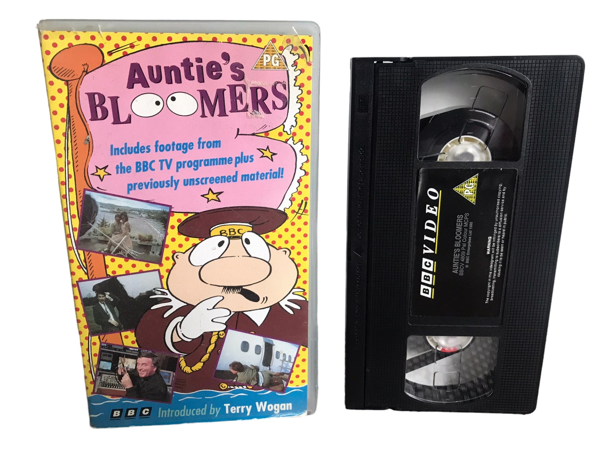 Auntie's Bloomers - Terry Wogan- BBV Video - Childrens - Pal - VHS-