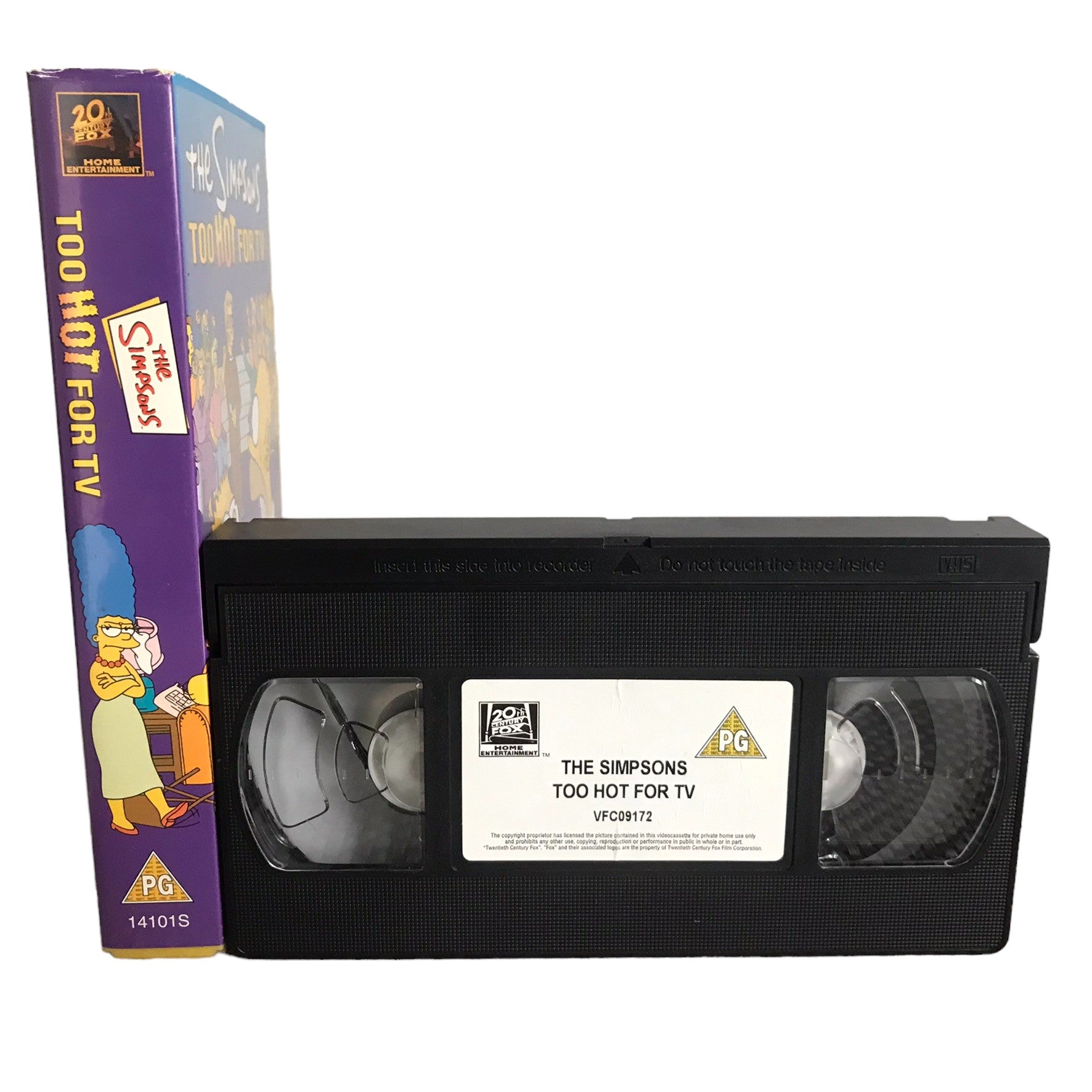 The Simpsons Too Hot For TV - Twentieth Century Fox - Childrens - Pal - VHS-