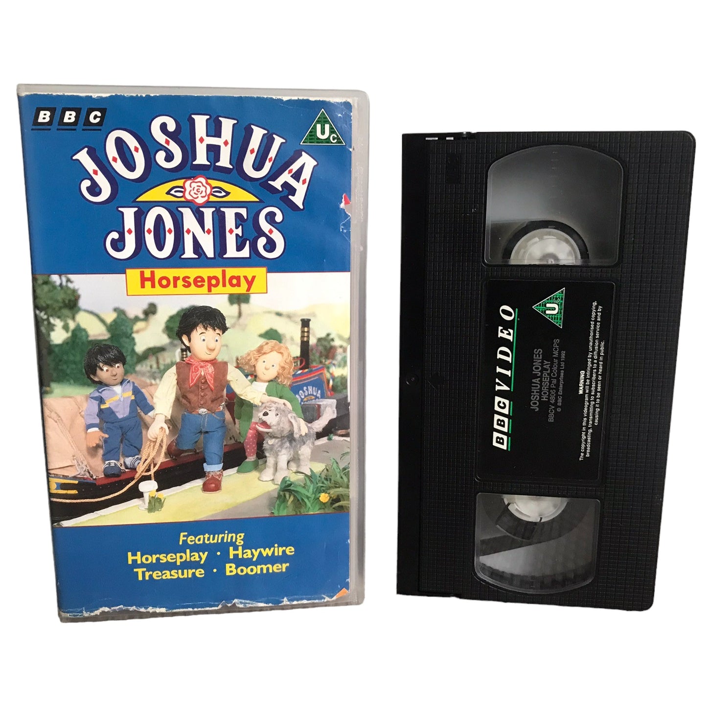 Joshua Jones Horseplay - BBC - Childrens - Pal - VHS-