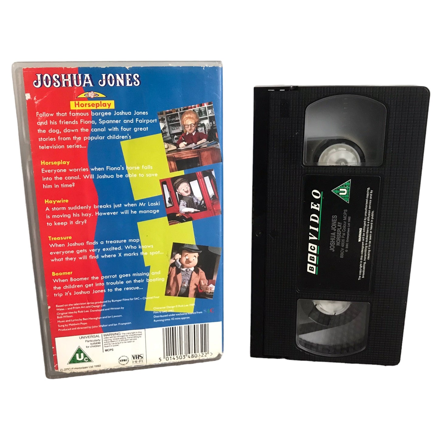 Joshua Jones Horseplay - BBC - Childrens - Pal - VHS-