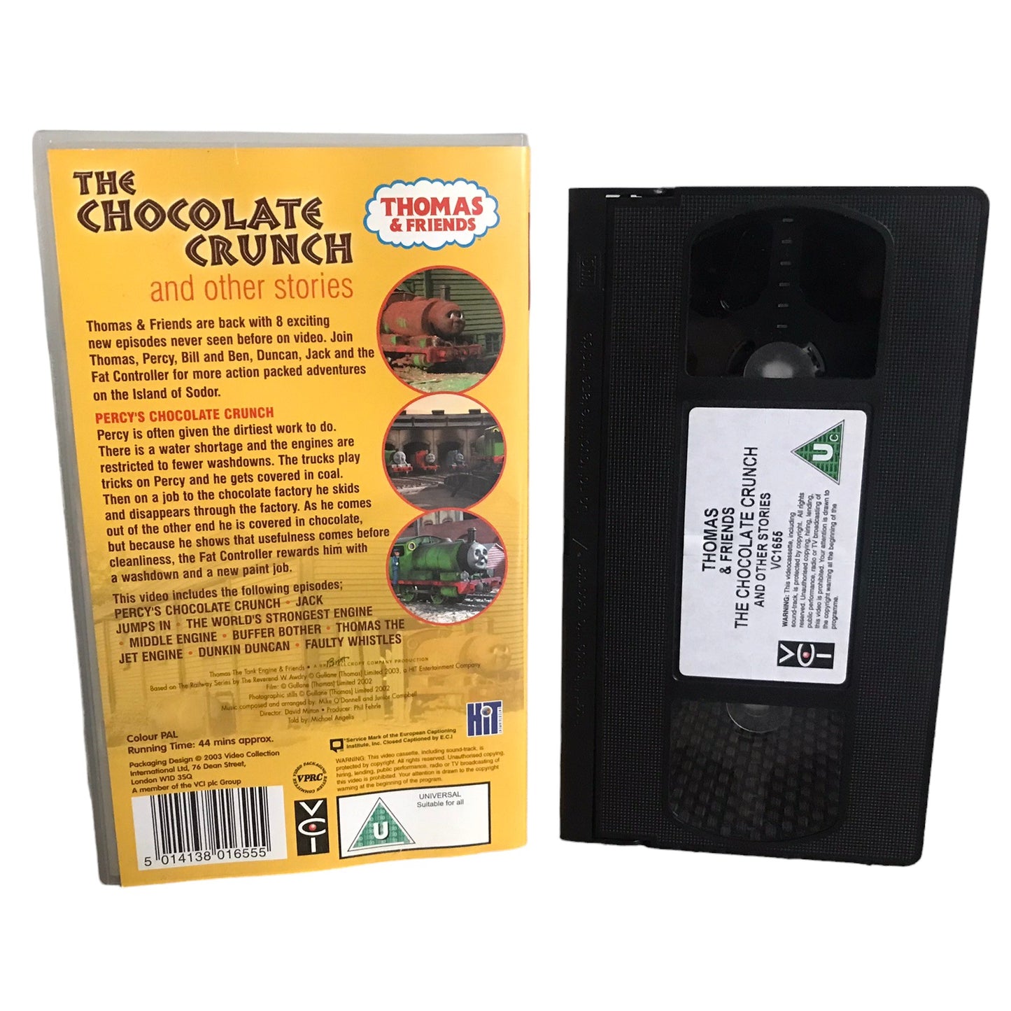 Thomas & Friends The Chocolate Crunch and Other Stories - VCI - Childrens - Pal - VHS-