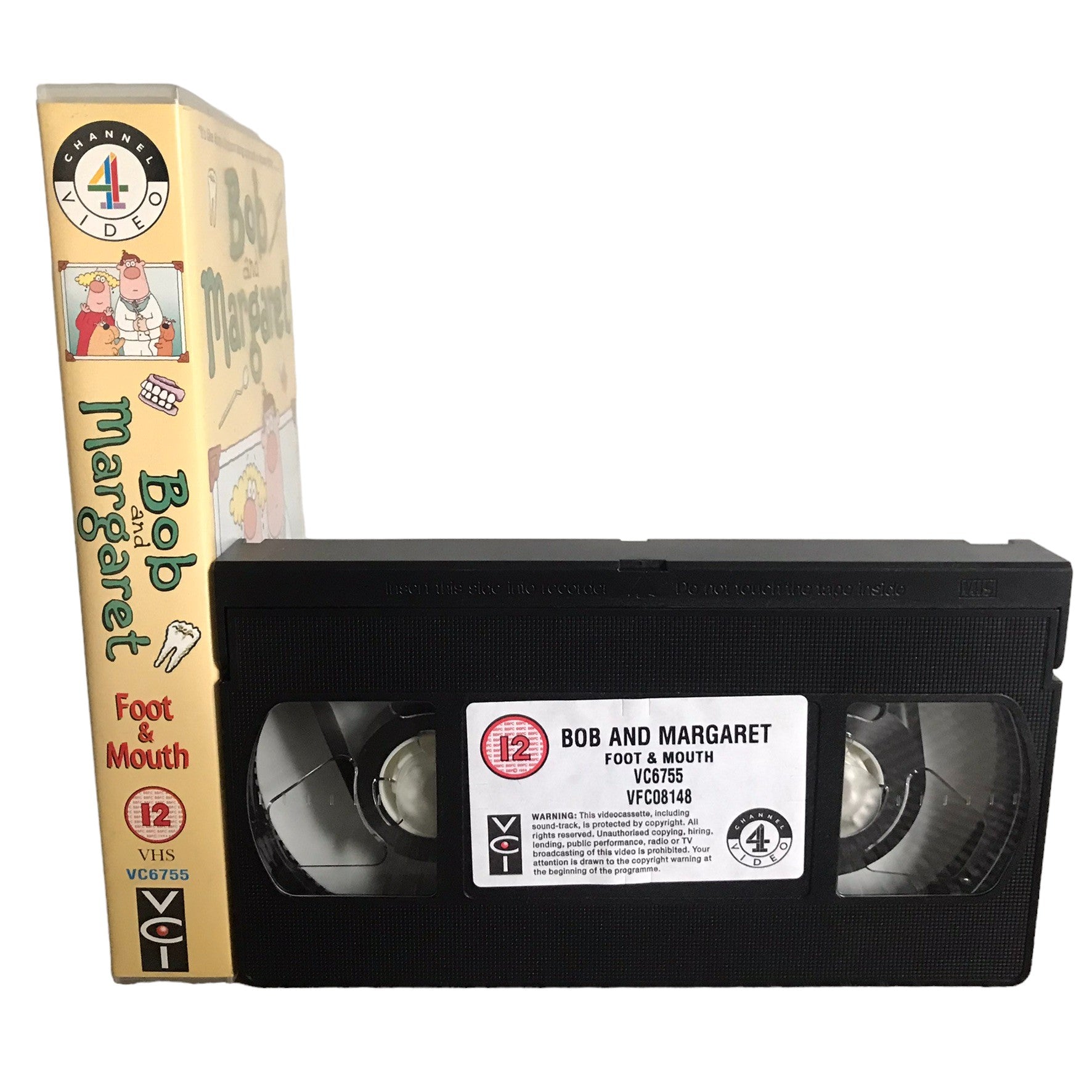 Bob and Margaret - Andy Hamilton - VCI - Childrens - Pal - VHS-