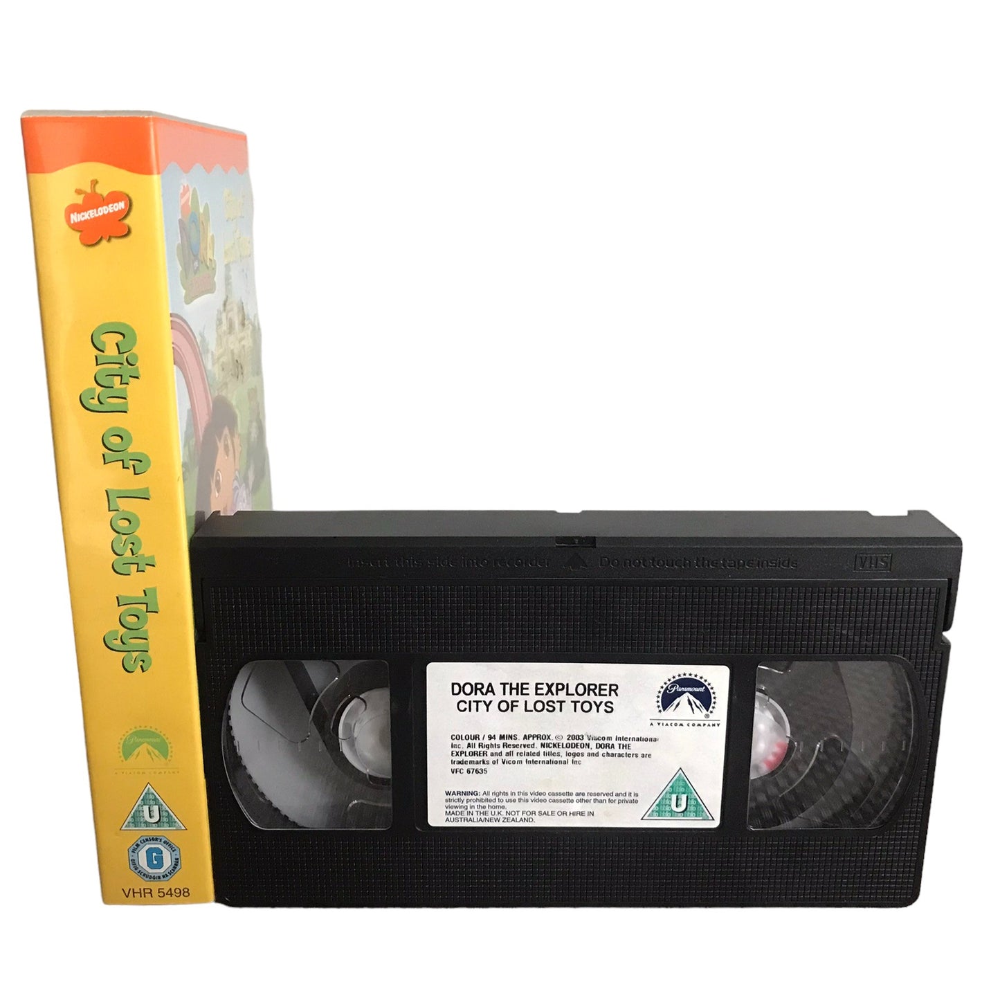 Dora the Explorer City of lost toys - Alexandria Suarez - Paramount - Childrens - Pal - VHS-