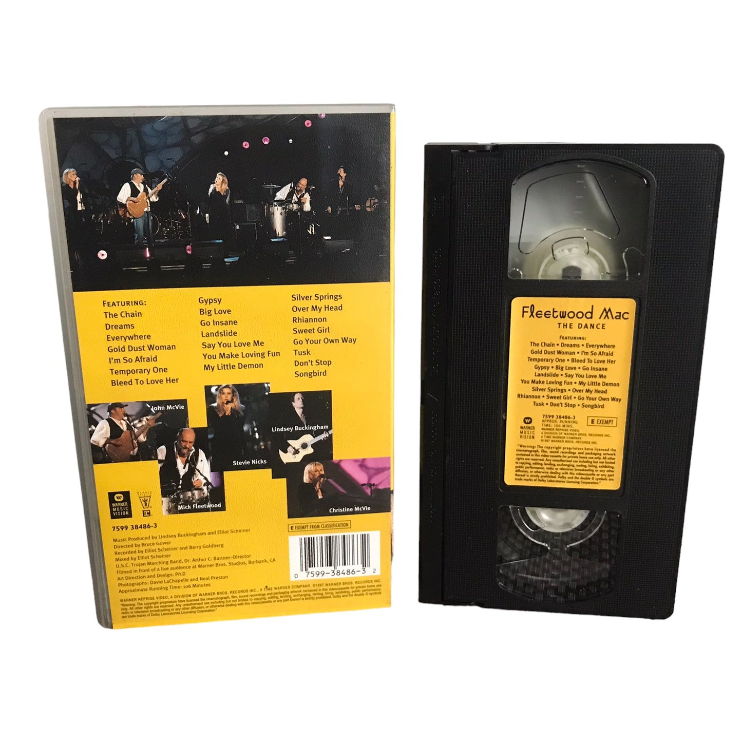 Fleetwood Mac The Dance - John McVie - Warner Music Vision - Music - Pal - VHS-