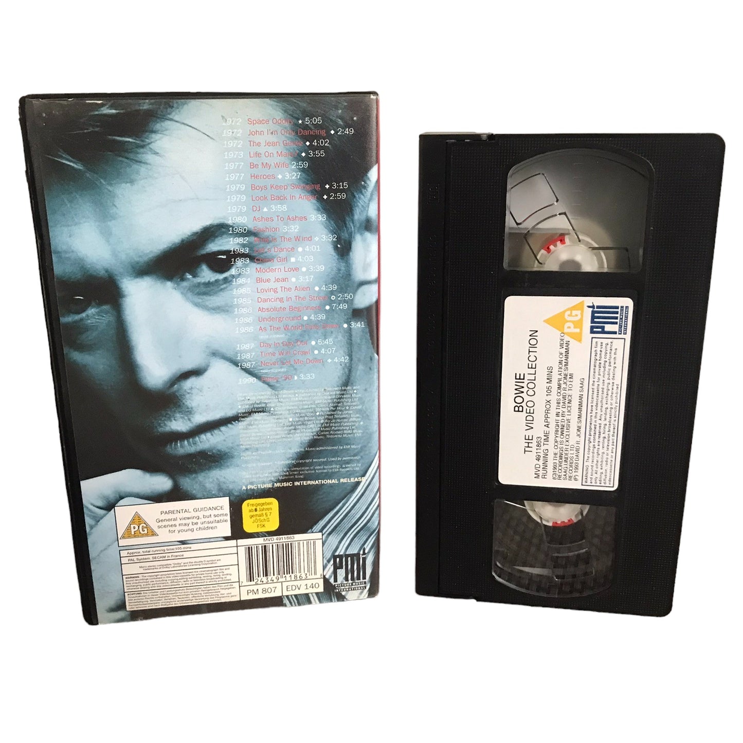 Bowie The Video Collection - Steven Berkoff - PMI - Music - Pal - VHS-