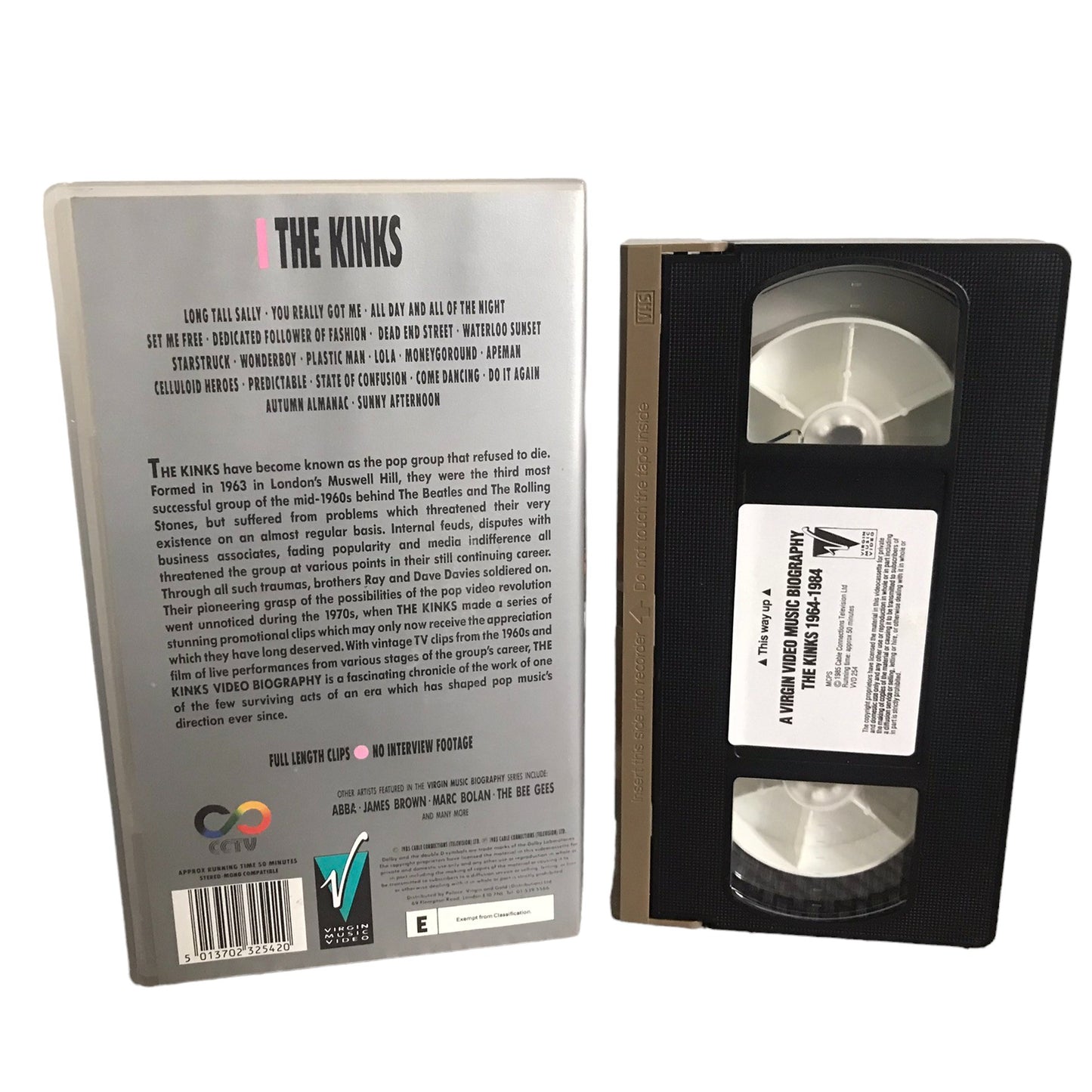 The Kinks 1964-1984 - Virgin Music Video - Music - Pal - VHS-