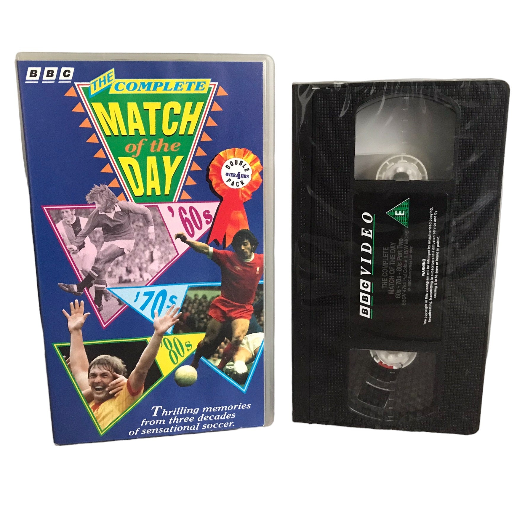 The Complete Match Of The Day - 60s - 70s - 80s - Arsenal - BBC Enterprises - Sports - Pal - VHS-