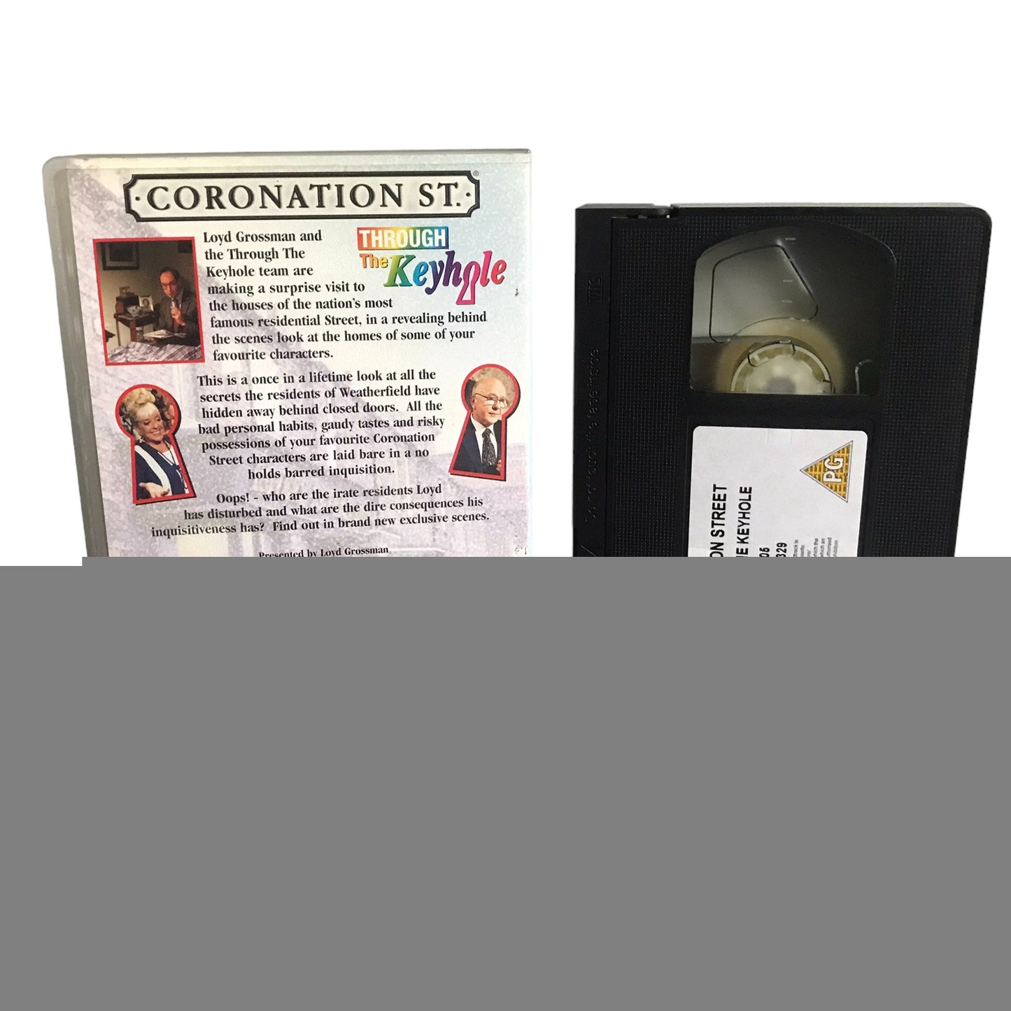 Coronation Street: Through the Keyhole - Loyd Grossman - VCI - Comedy - Pal - VHS-