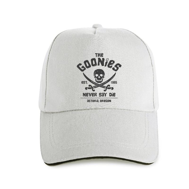 The Goonies Never Say Die - Snapback Baseball Cap - Summer Hat For Men and Women-P-Khaki-