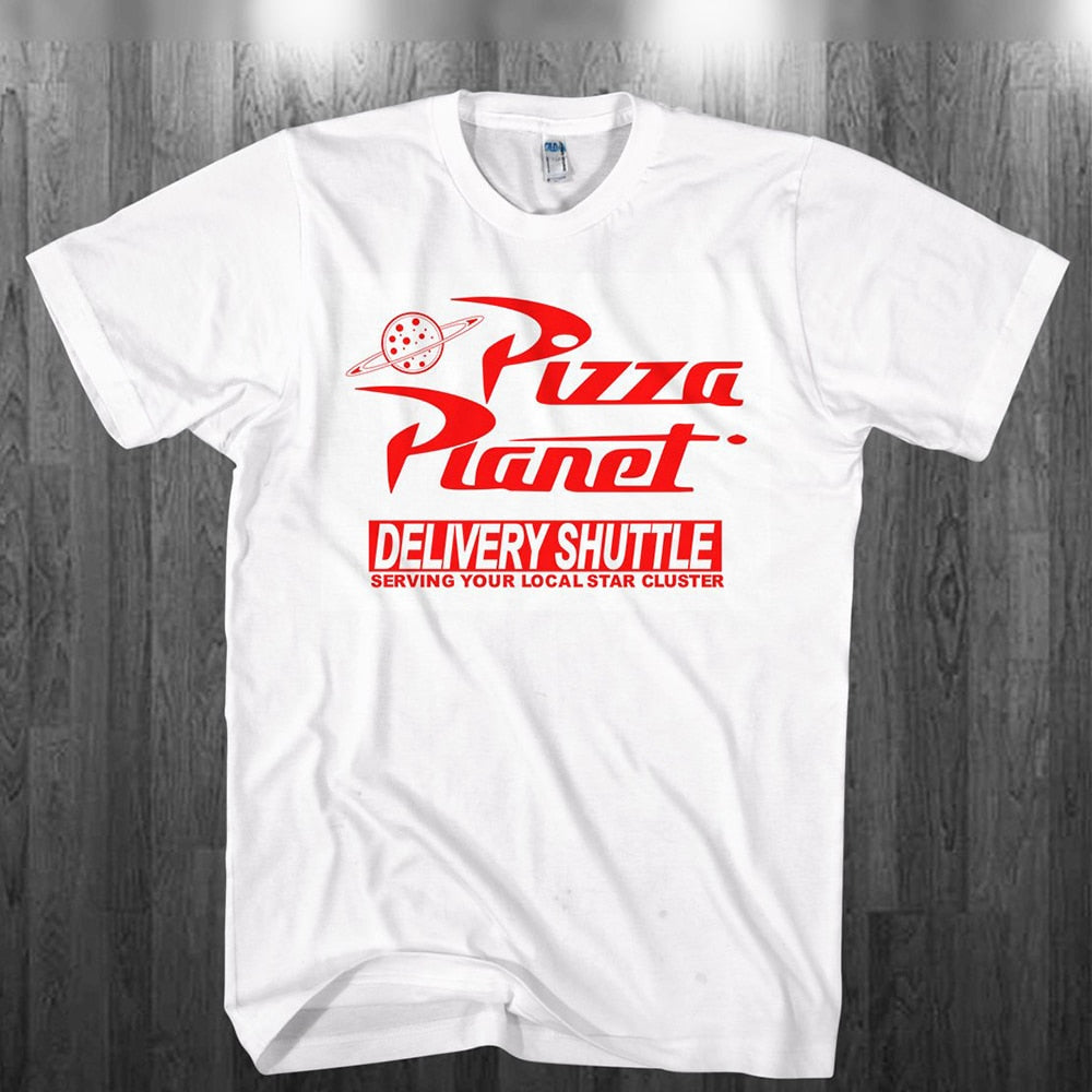 Pizza Planet Shirt - Vacation T-Shirt - Retro Television And Video - 1990s Garment-