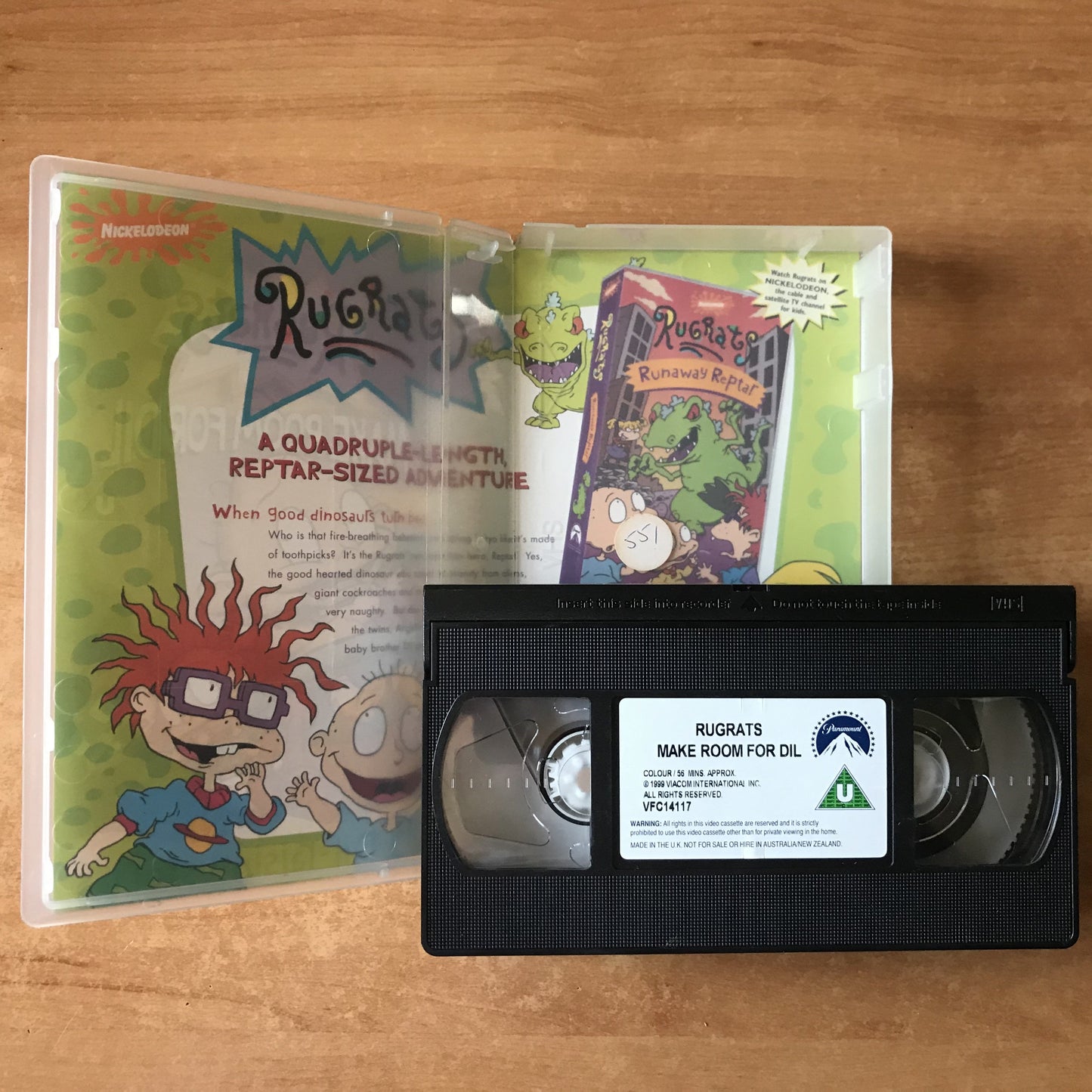 Rugrats: Make Room For Dill; Hand-me-downs - Dog’s Life - Big Babies - VHS-