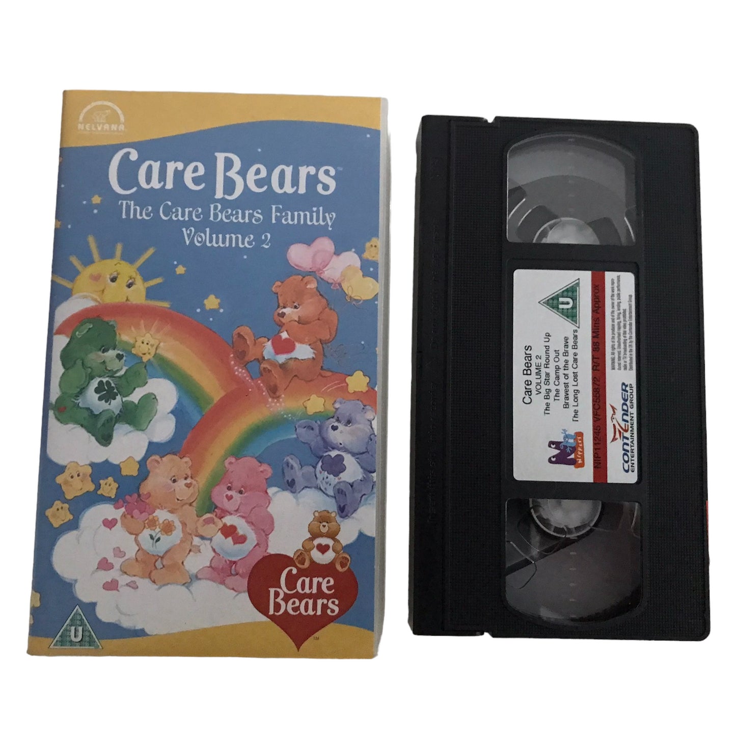 Care Bears - The Care Bears Family Volume 2 - contender entertainment group - Kids - Pal - VHS-