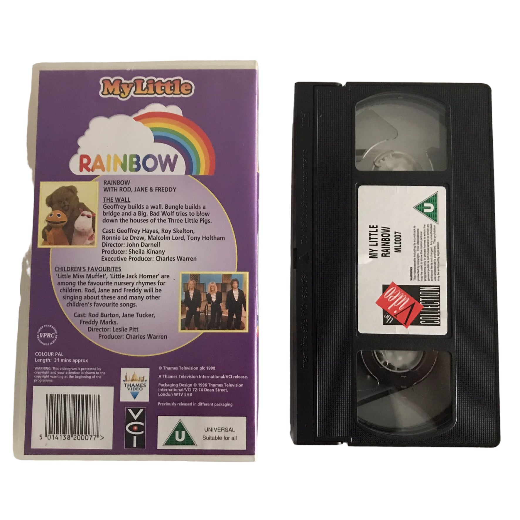 My Little Raibow - VCI - TVA037 - Kids - Pal - VHS-