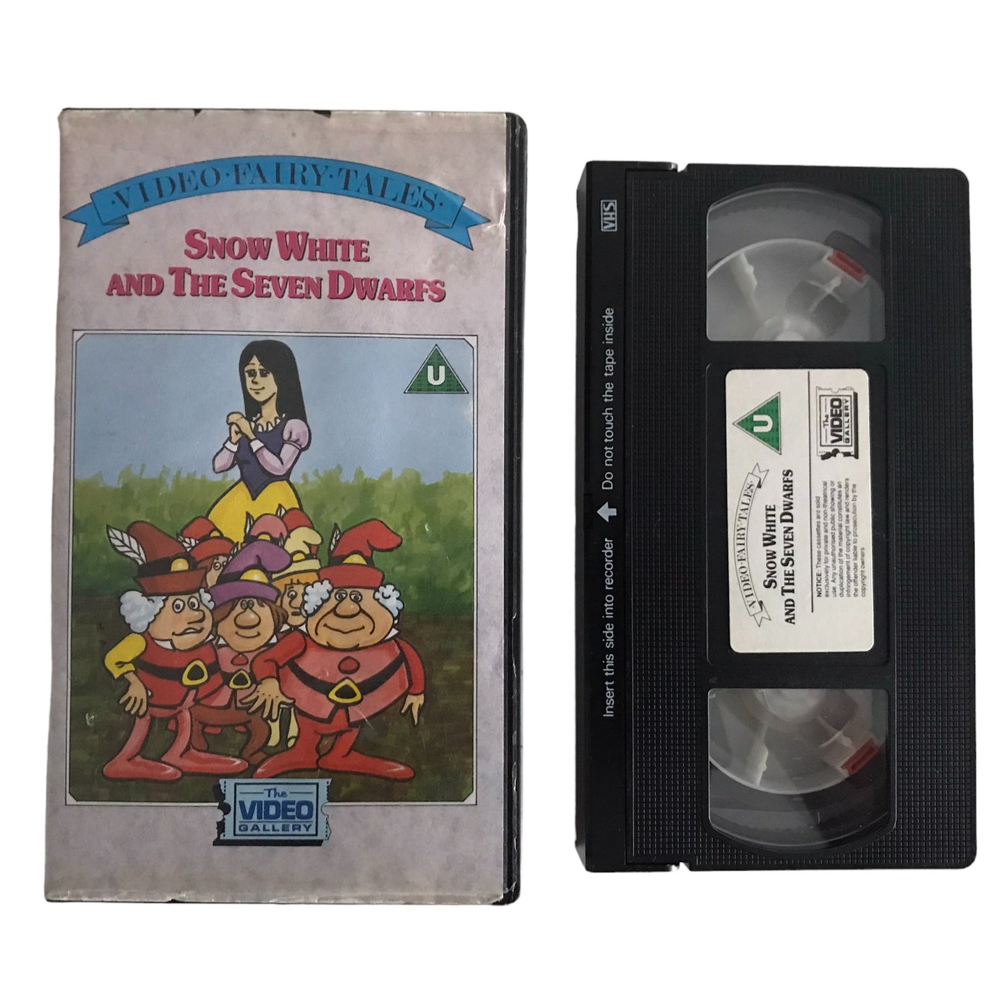 Snow White And Seven Dwarfs - The Video Gallery - Kids - Pal - VHS-