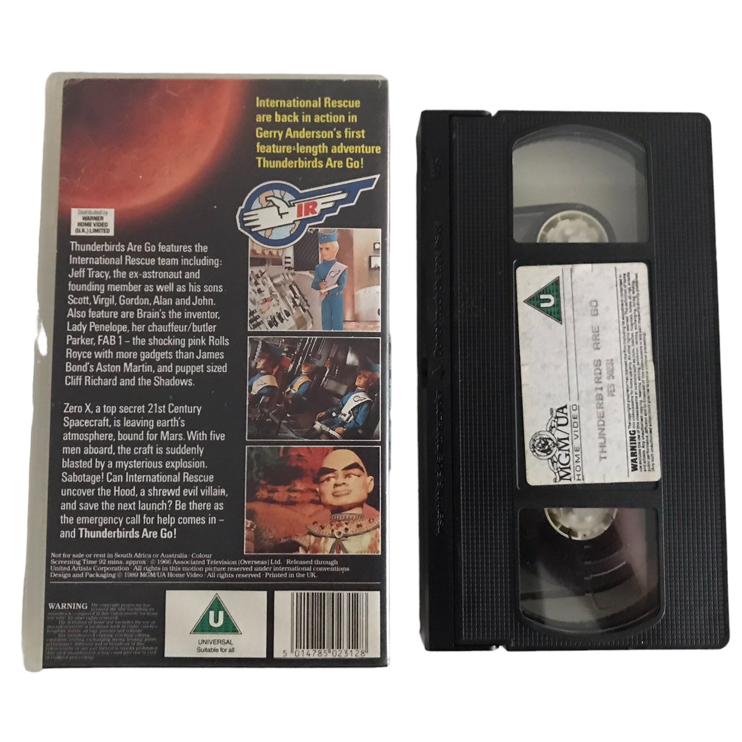 Thanderbirds Are Go - Warner Home Video - PES50231 - Kids - Pal - VHS-