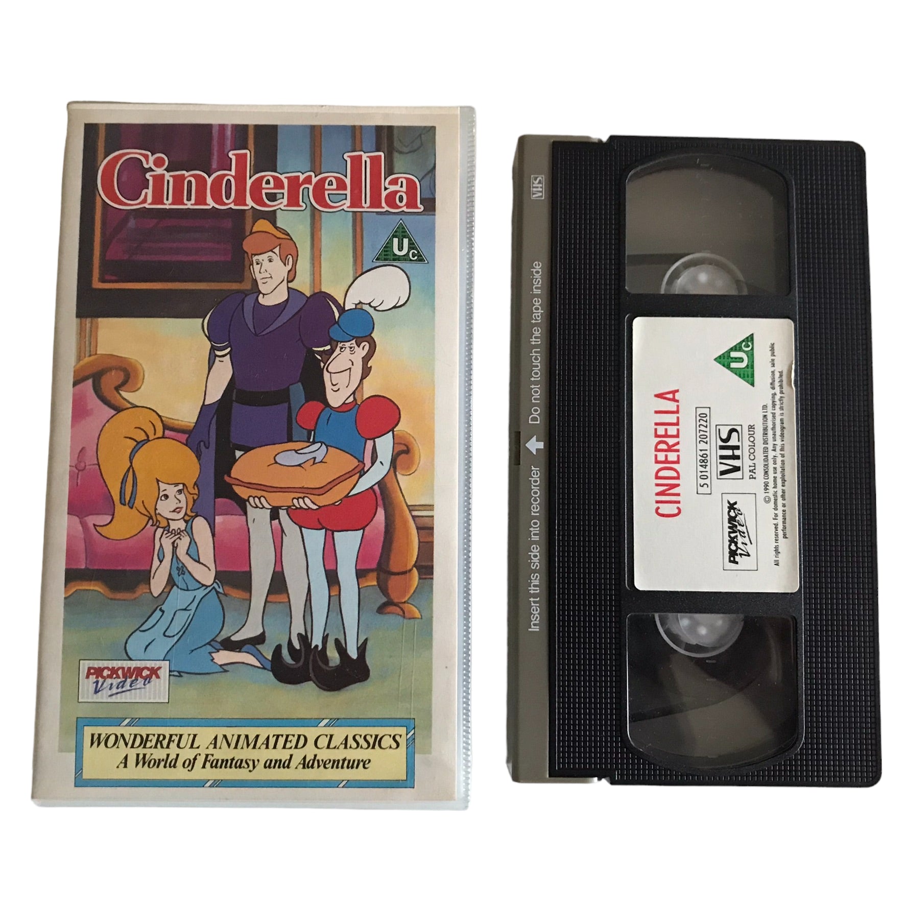 Cindrella - Pickwick Video - Kids - Pal - VHS-