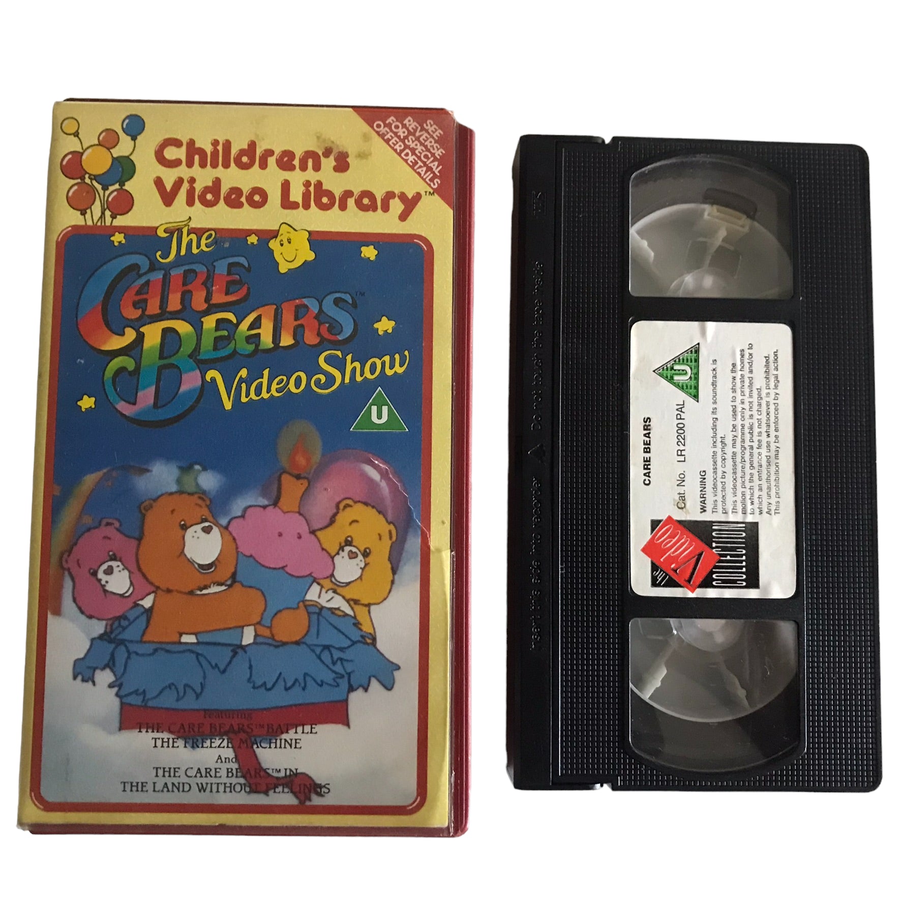 The Care Bears - Battle The Freeze Machine - Vestron Video - LR2200 - Kids - Pal - VHS-