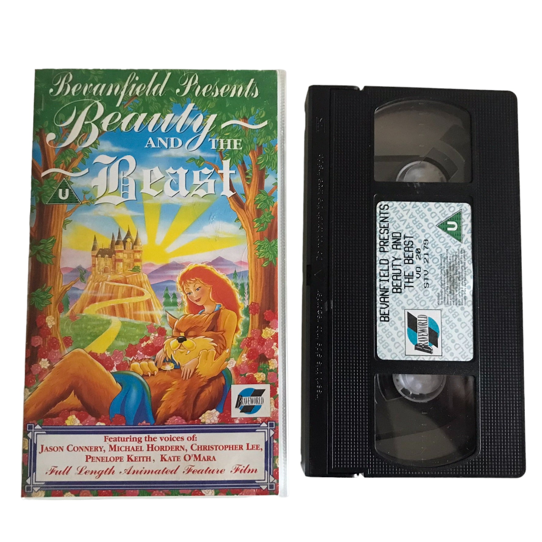 Beauty And The Beast - Brave World - STV2179 - Kids - Pal - VHS-