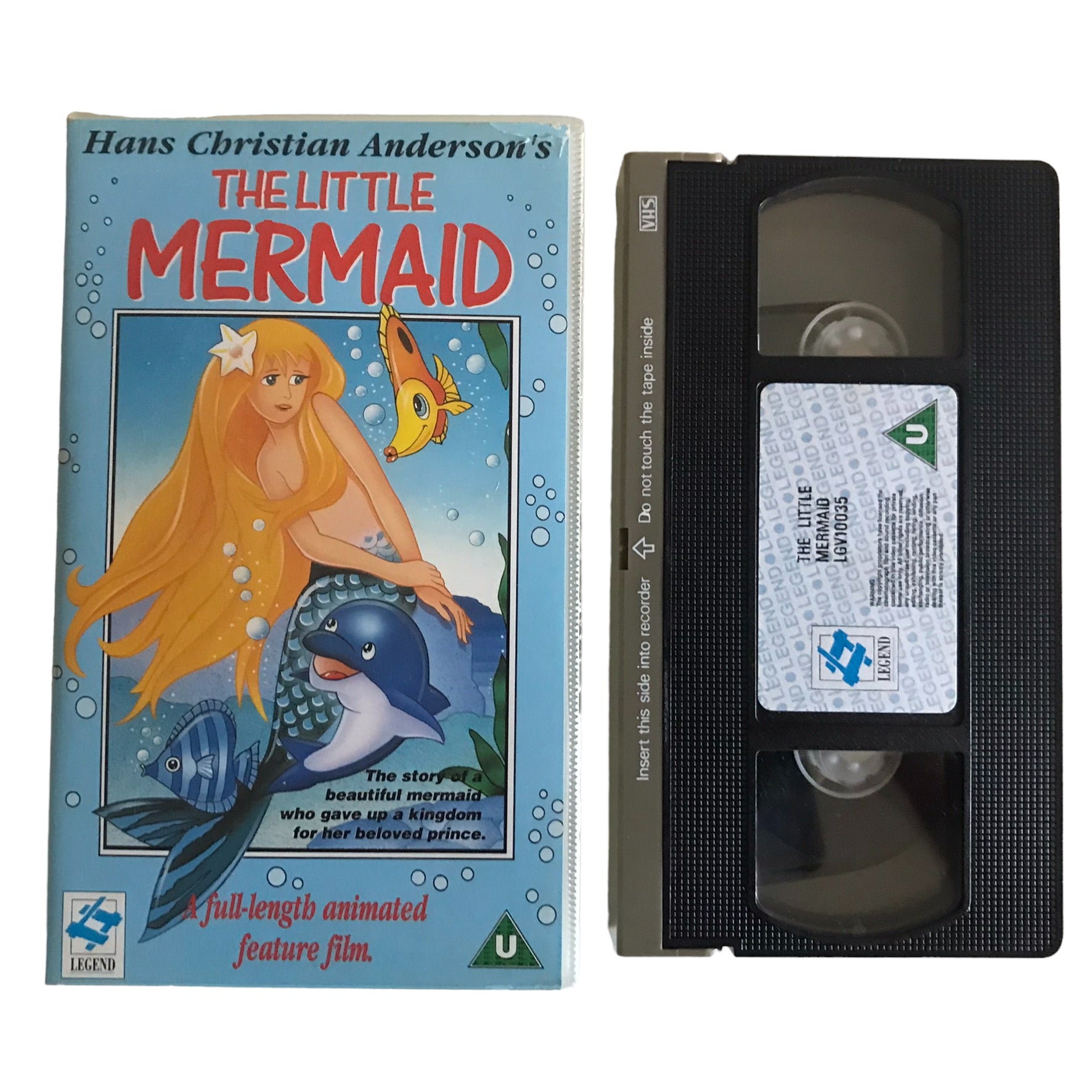 The Little Mermaid - TBD - LGV10035 - Kids - Pal - VHS-