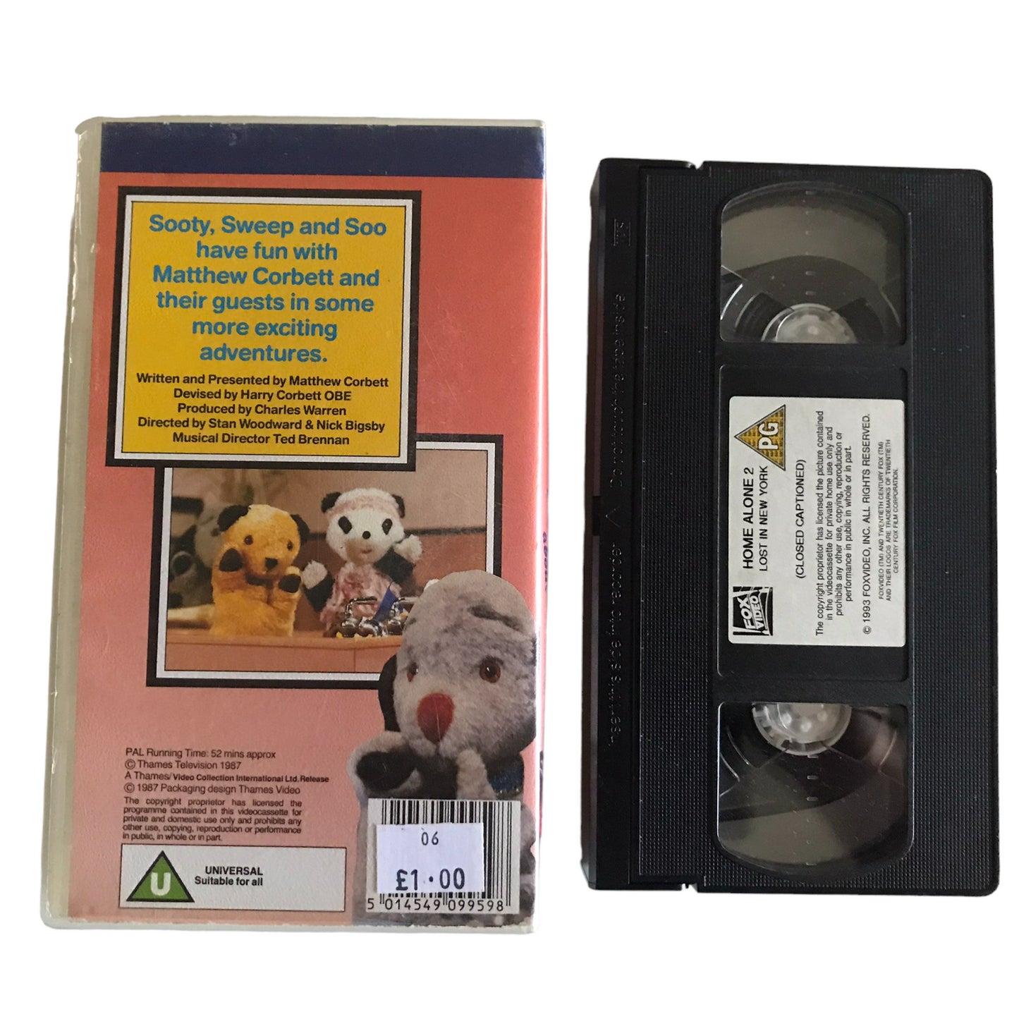 Sooty Out And About - Matthew Corbett - Thames/Video Collection - Kids - Pal - VHS-