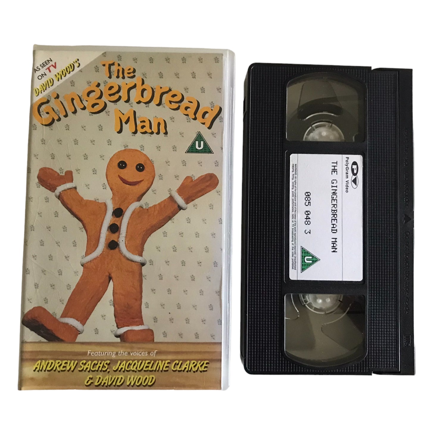 The Gingerbread Man - PolyGram Video - 850483 - Kids - Pal - VHS-