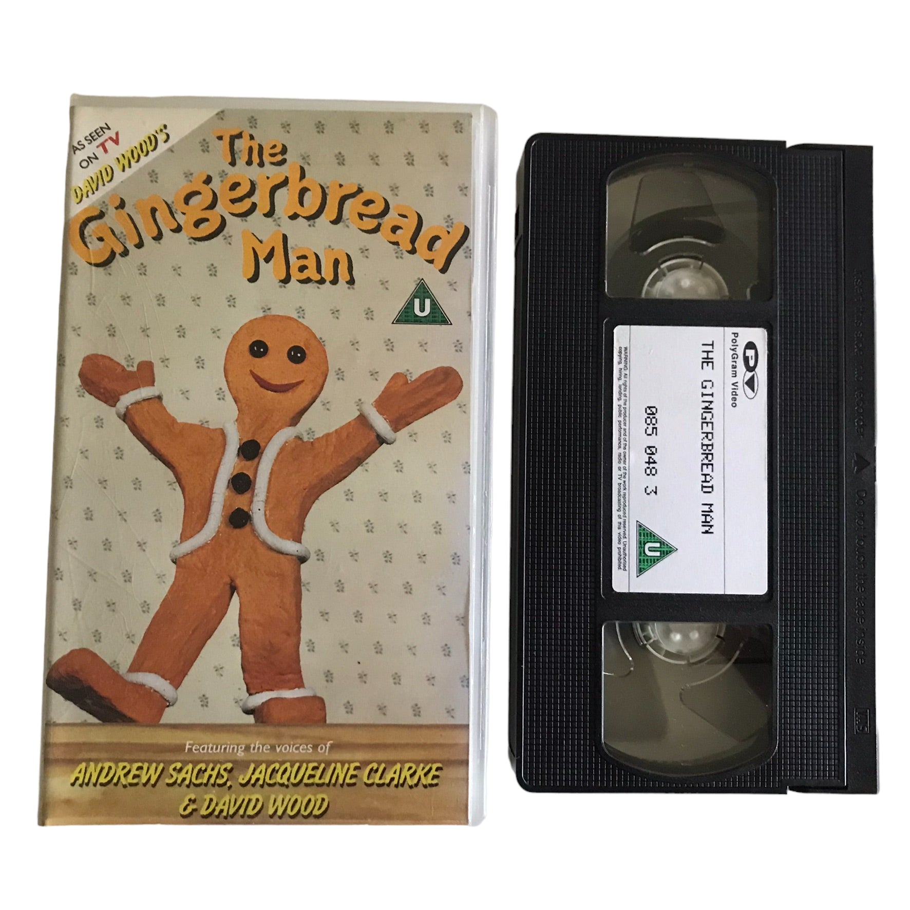 The Gingerbread Man - PolyGram Video - 850483 - Kids - Pal - VHS-