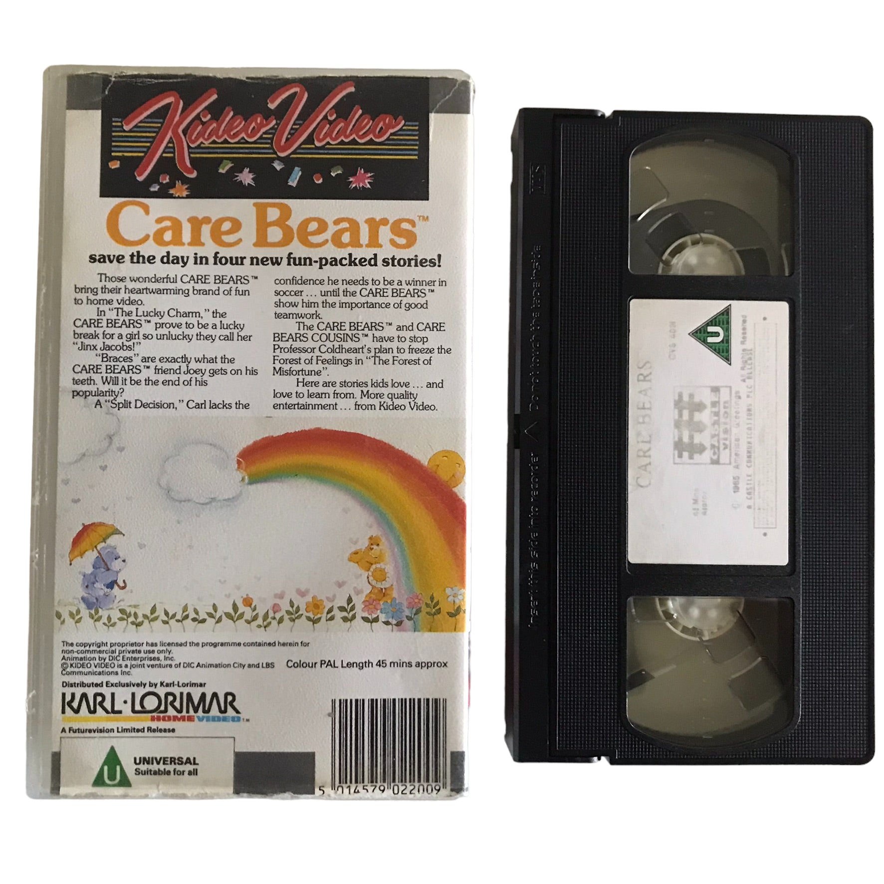 Care Bears To The Rescue - The Video Collection - Kids - Pal - VHS-