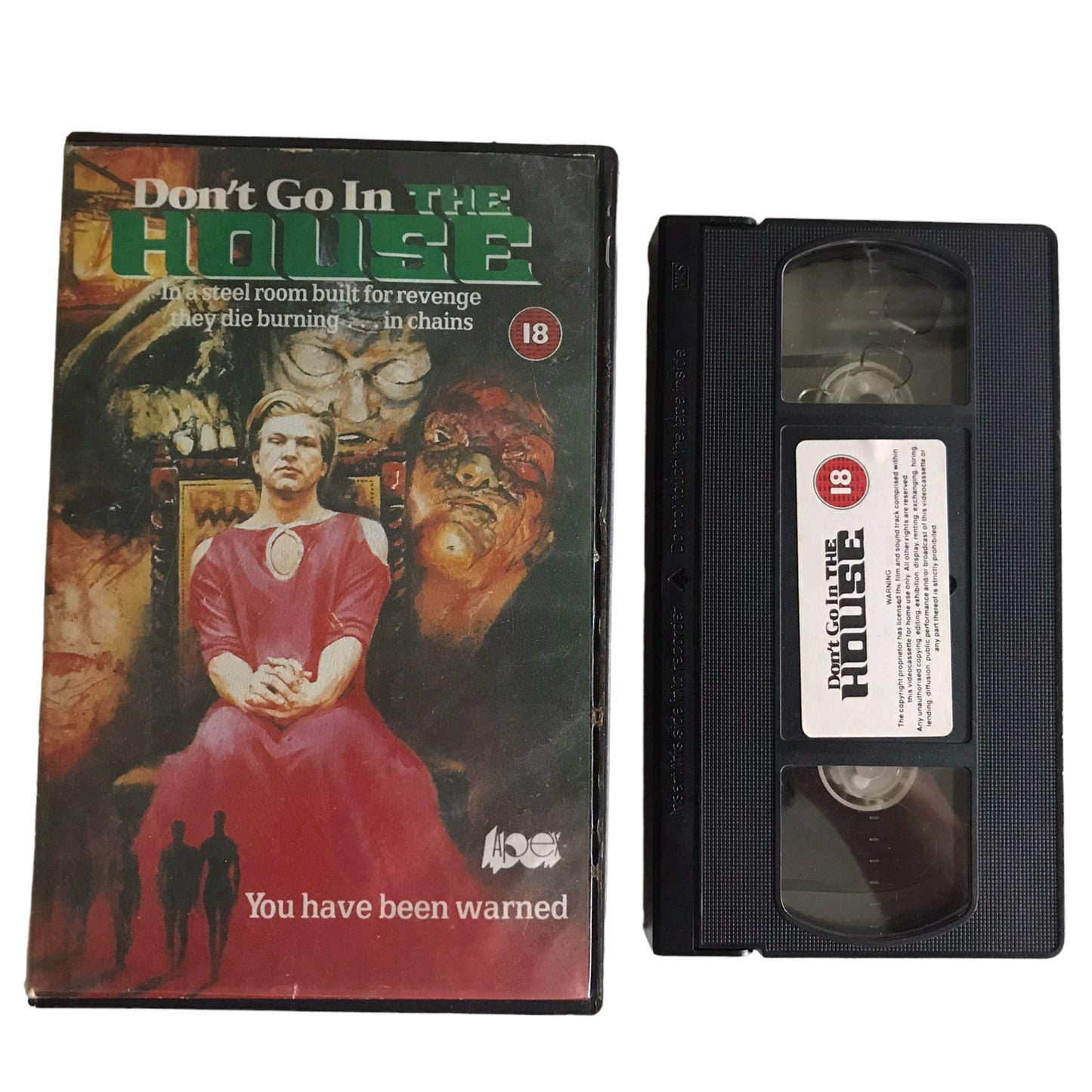 Don't Go In The House - Robert Osth - Apex - Horror - Pal - VHS-