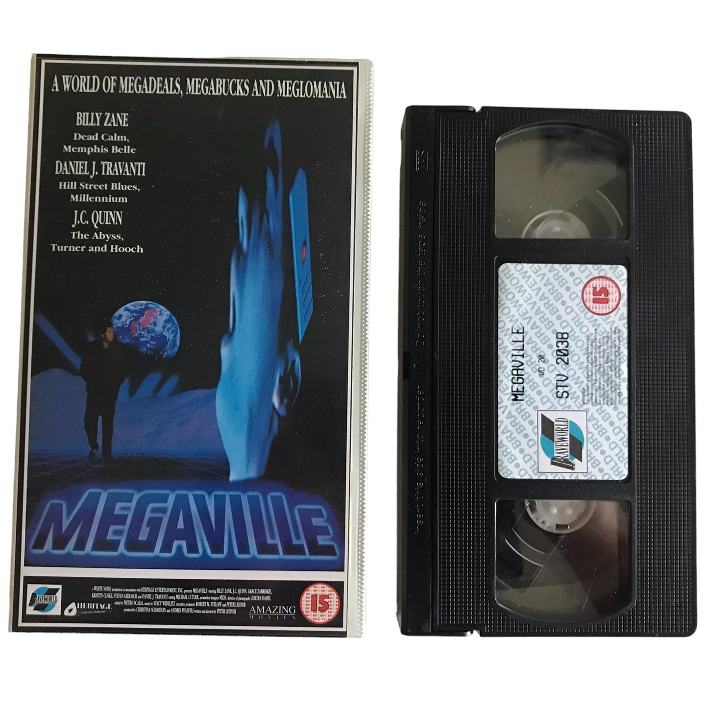 Megaville - J.C. Quinn - Braveworld - Horror - Pal - VHS-