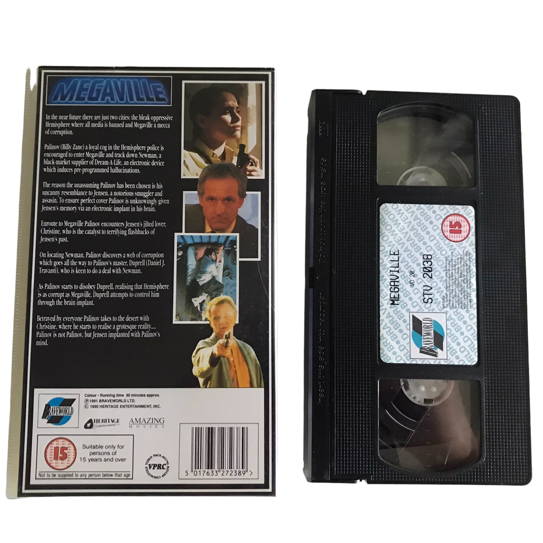 Megaville - J.C. Quinn - Braveworld - Horror - Pal - VHS-