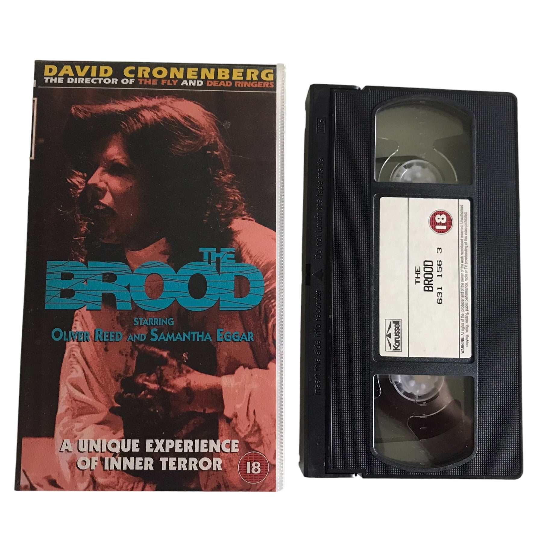 The Brood - Oliver Reed - Karussell - Horror - Pal - VHS-