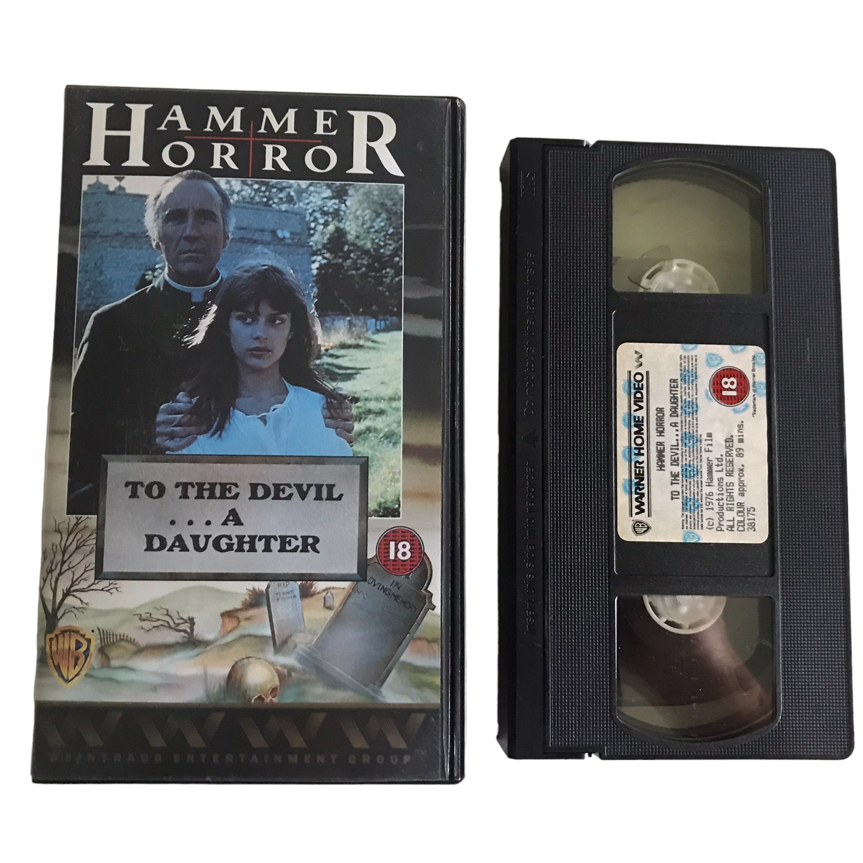 Hammer Horror - To The Devil...A Daughter - Richard Widmark - Warner Home Video - Horror - Pal - VHS-