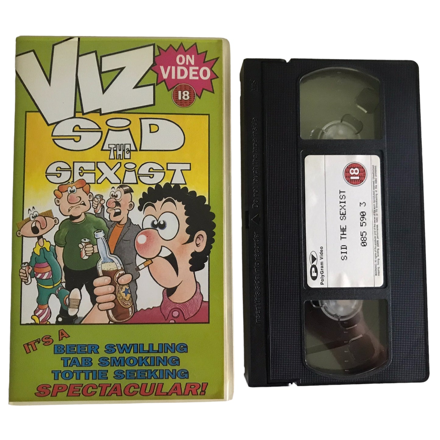 Sid The Sexist - PolyGram Video - 855903 - Kids - Pal - VHS-