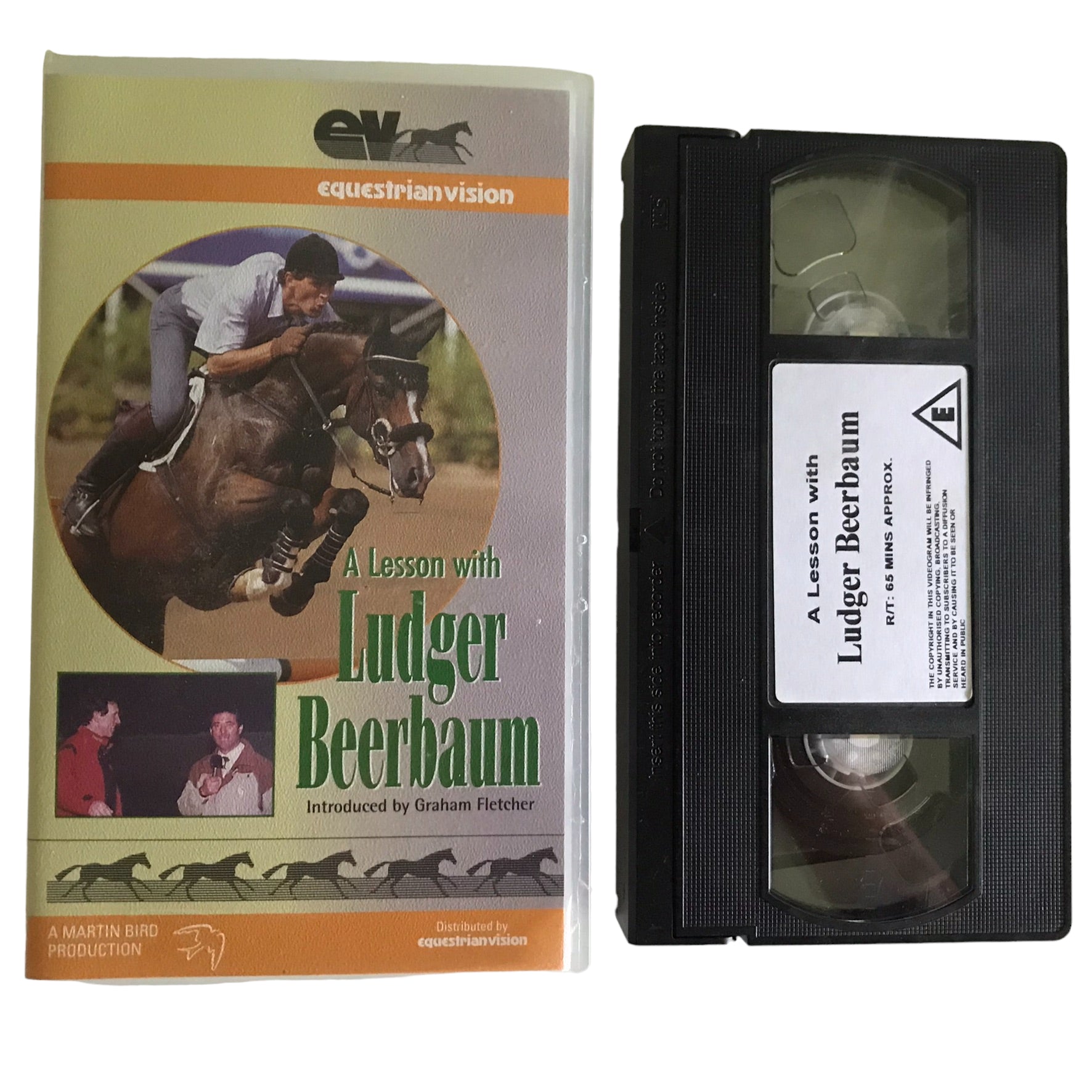 A Lesson With Ludger Beerbaum - Equestrian Vision - Action - Pal - VHS-